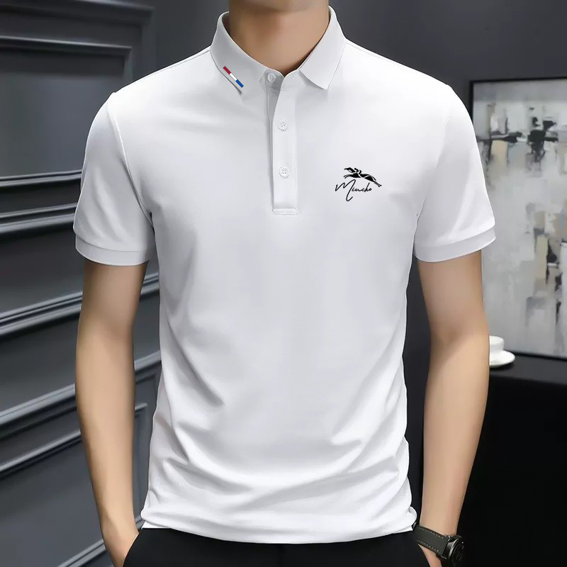 Áo polo nam form vừa vải cá sấu đứng form thoáng mát 1750 Miucho Iconic in basic_thumbnail_6