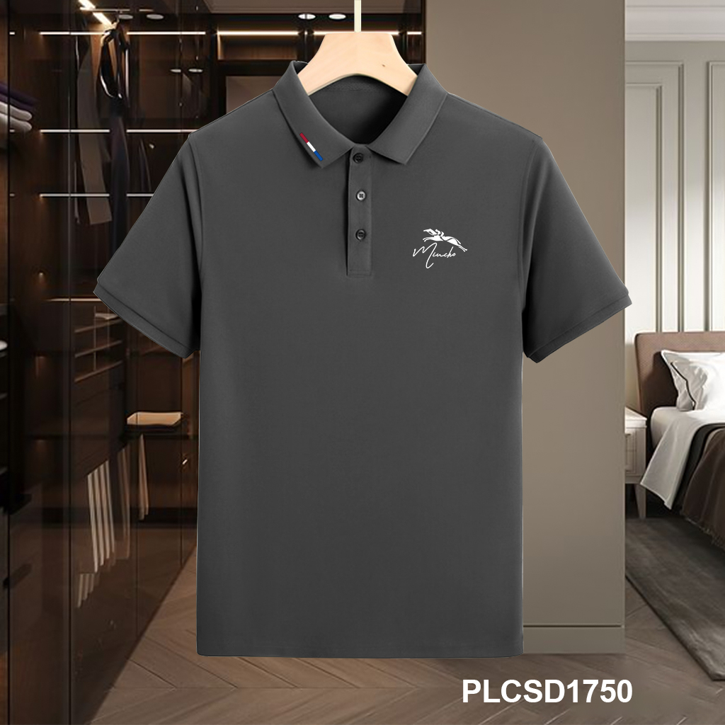 Áo polo nam form vừa vải cá sấu đứng form thoáng mát 1750 Miucho Iconic in basic_thumbnail_5