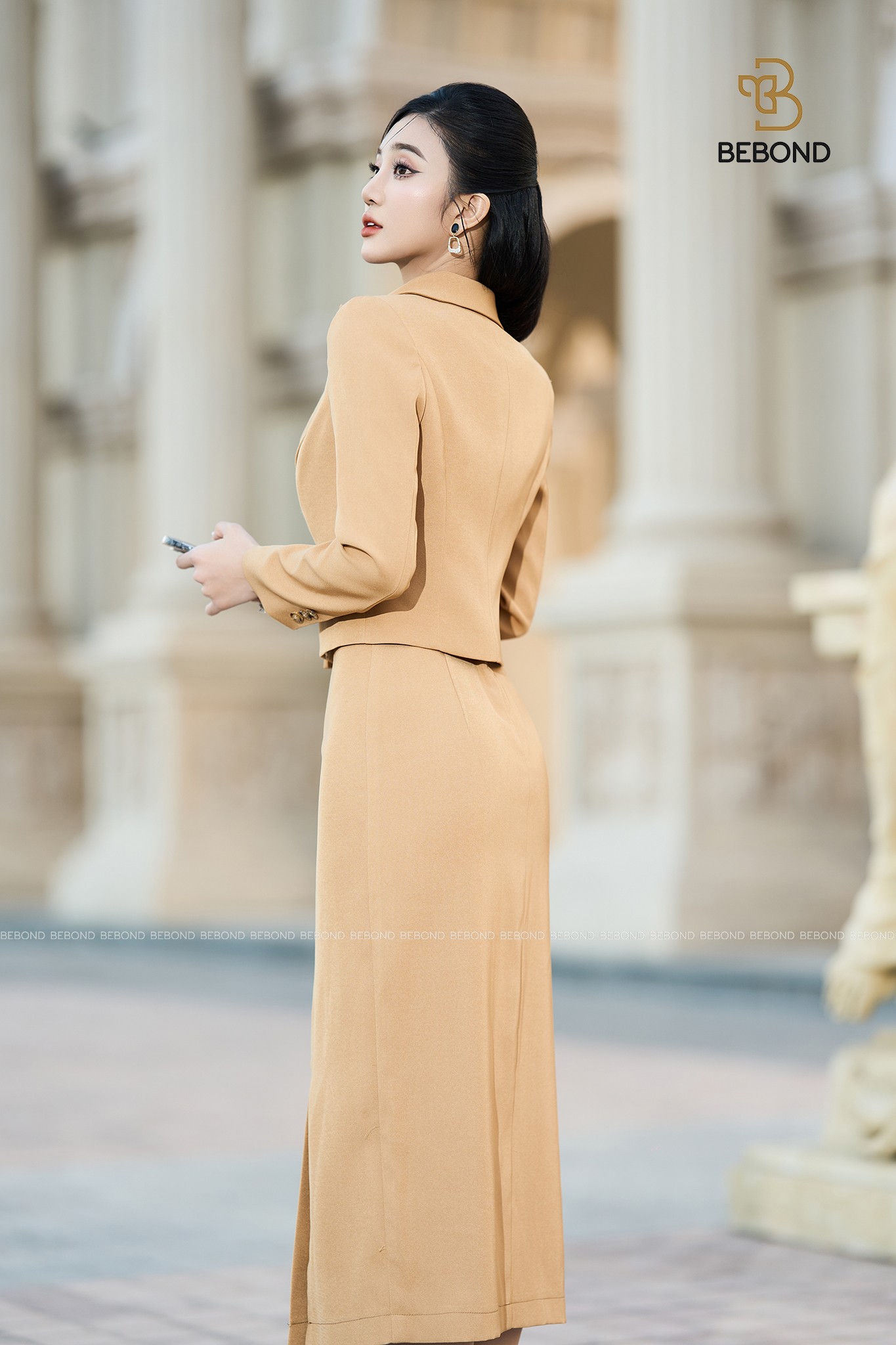 Set vest LACY màu BE VÀNG_thumbnail_7