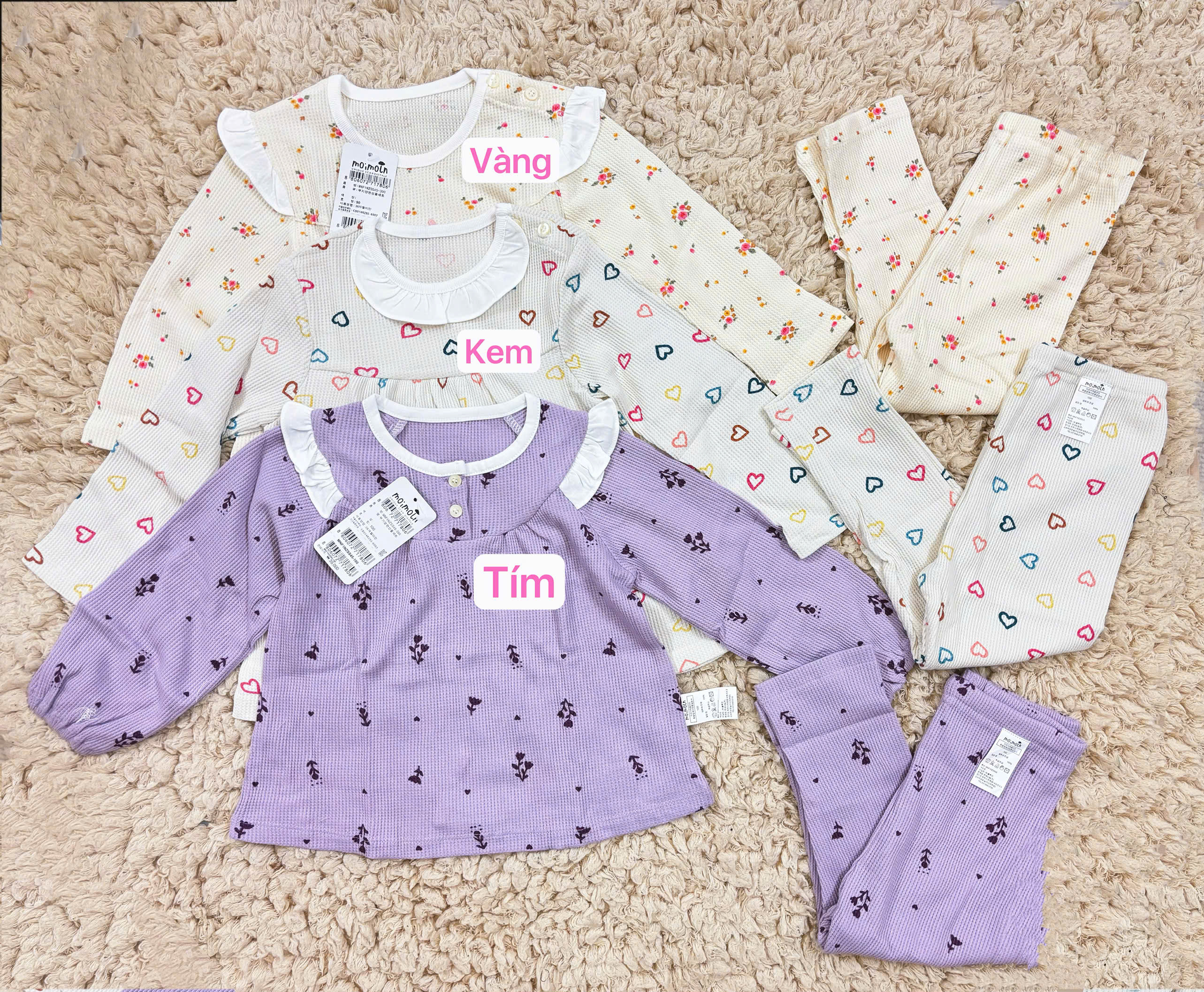 S10 93K SET BỘ XUẤT MOIMOIN XUẤT HÀN BÉ GÁI