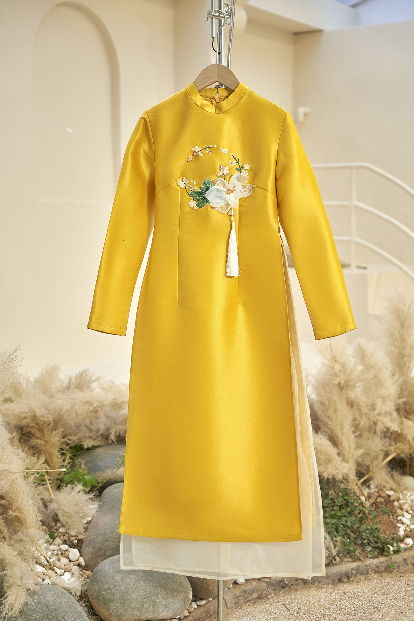 Áo dài Họa Liên mẹ