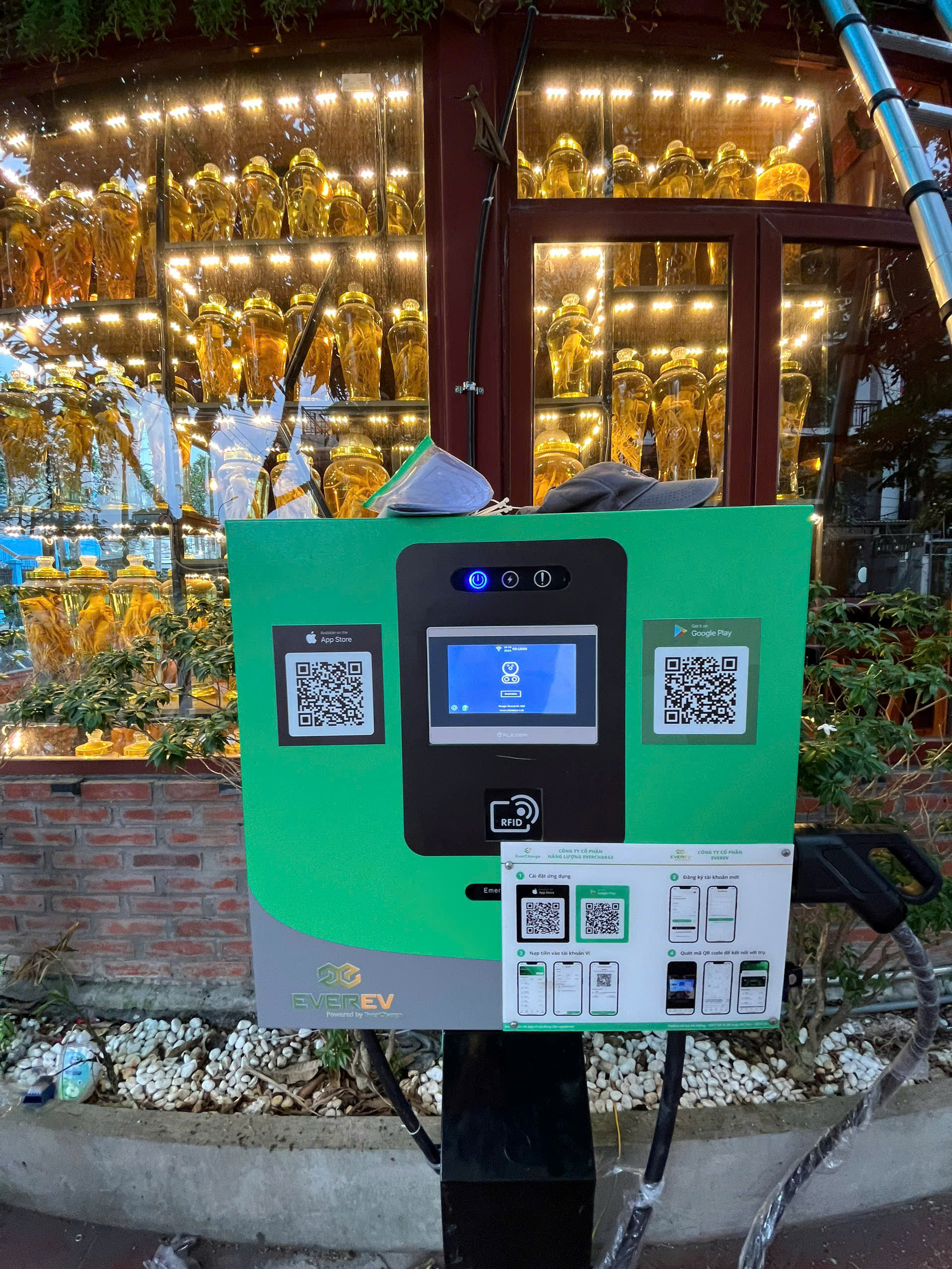 Trụ sạc DC 20-30KW Juhang OCPP