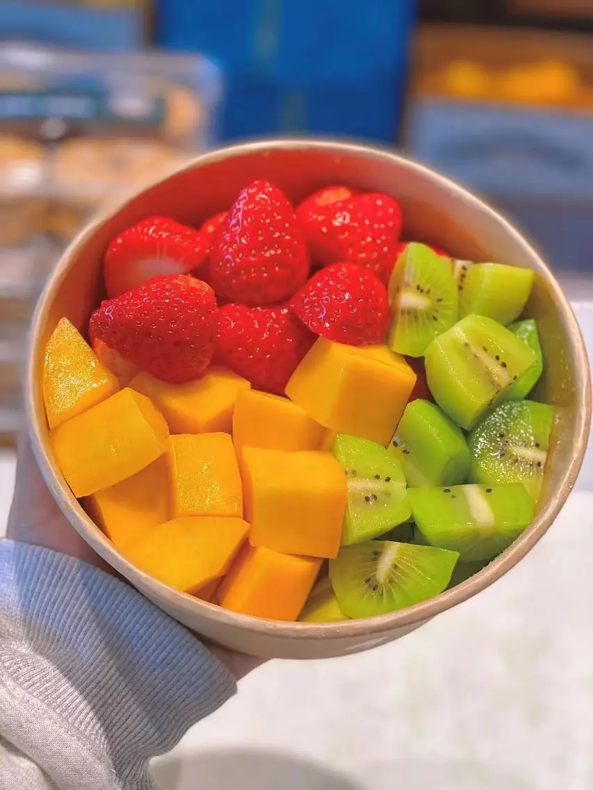 Mix 3 - Dâu Nhật Hana - Kiwi Xanh - Xoài Cát Hòa Lộc