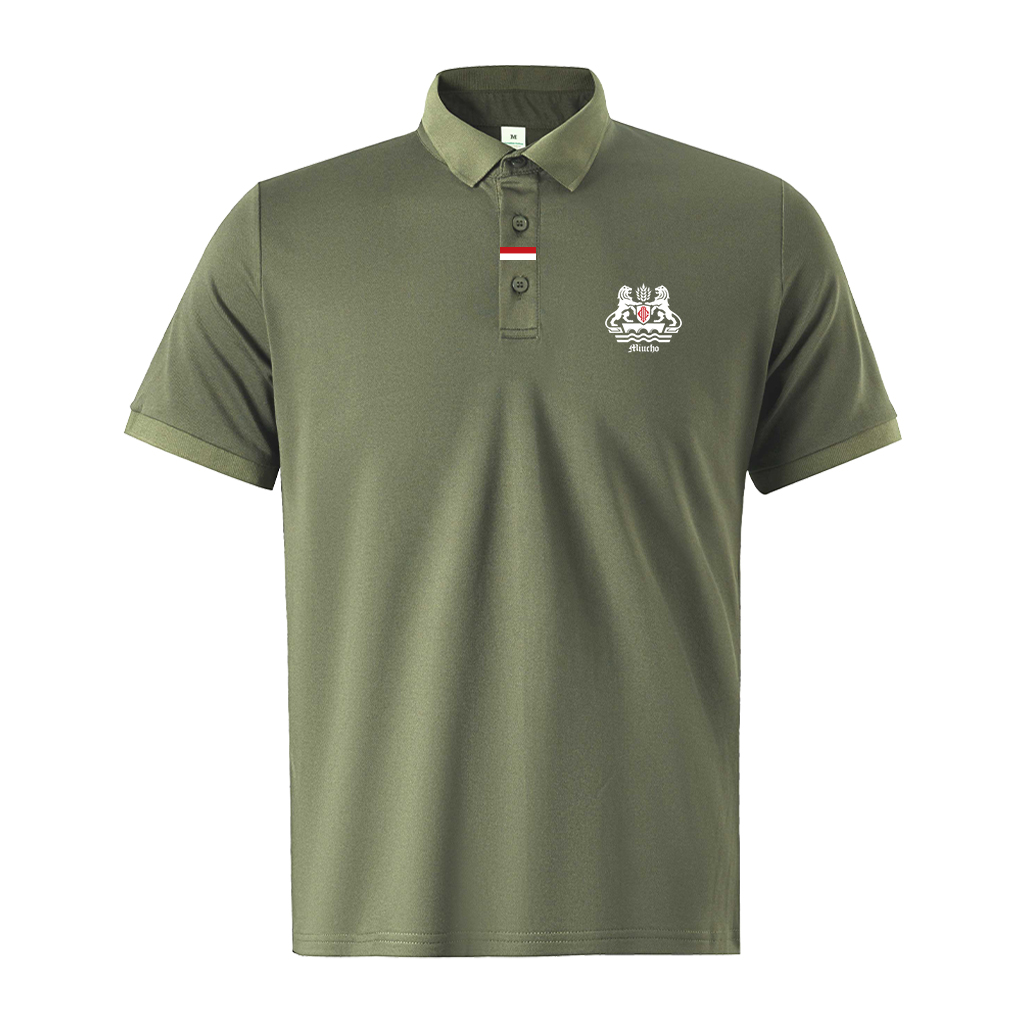 Áo polo nam form vừa 1868 Miucho Iconic vải cá sấu đứng form thoáng mát in artwork_thumbnail_13