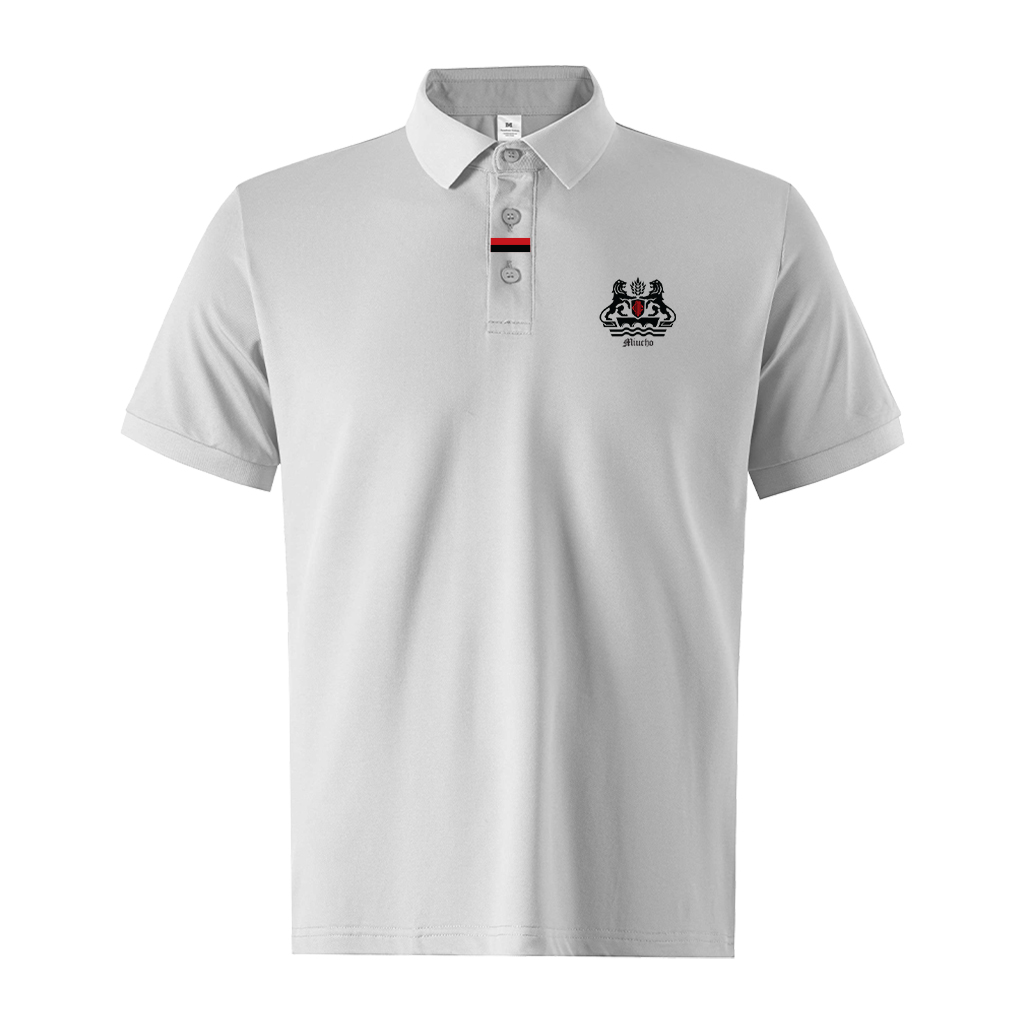 Áo polo nam form vừa 1868 Miucho Iconic vải cá sấu đứng form thoáng mát in artwork_thumbnail_16