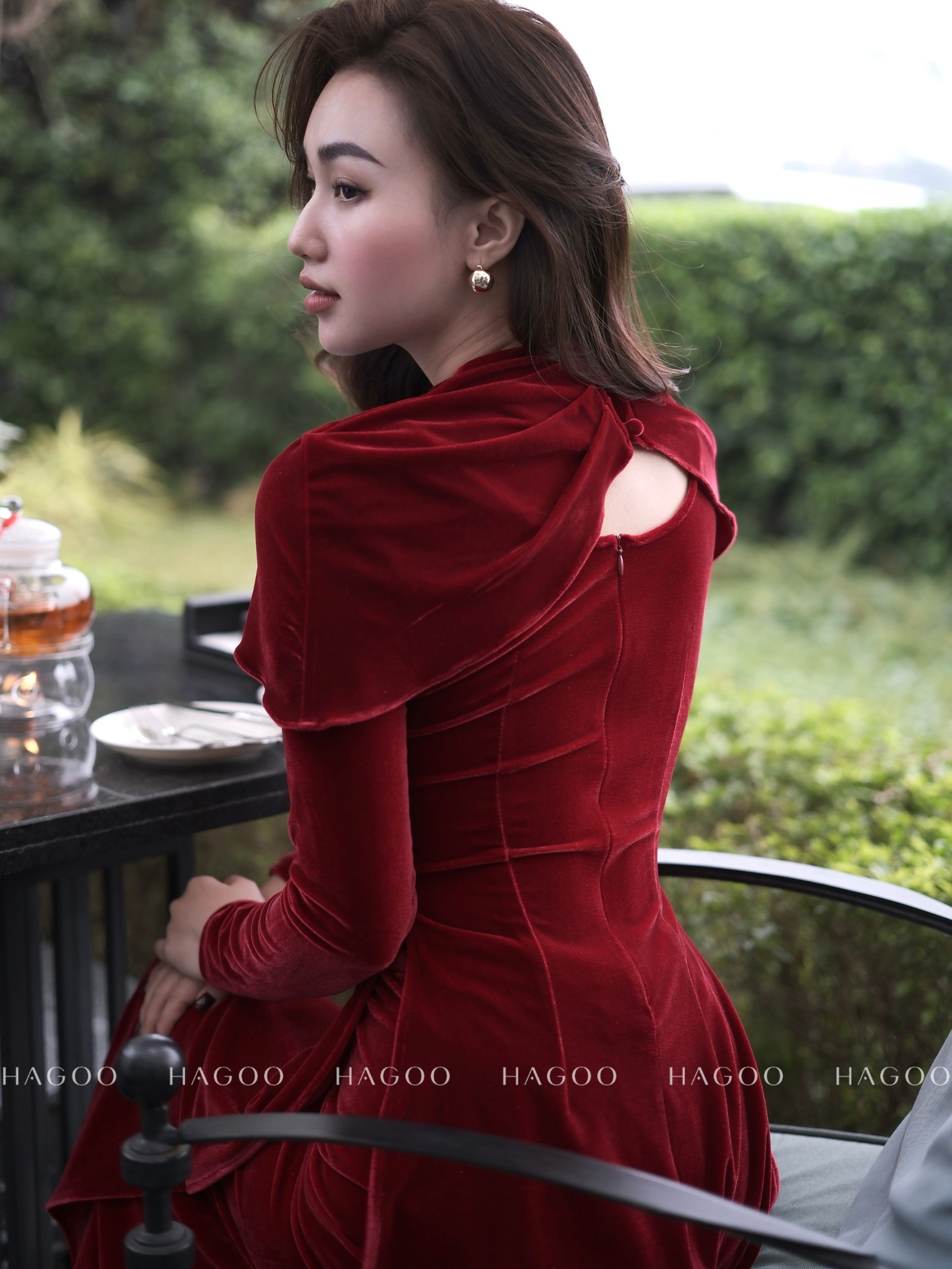 Set áo dài nhung HAGOO_thumbnail_3