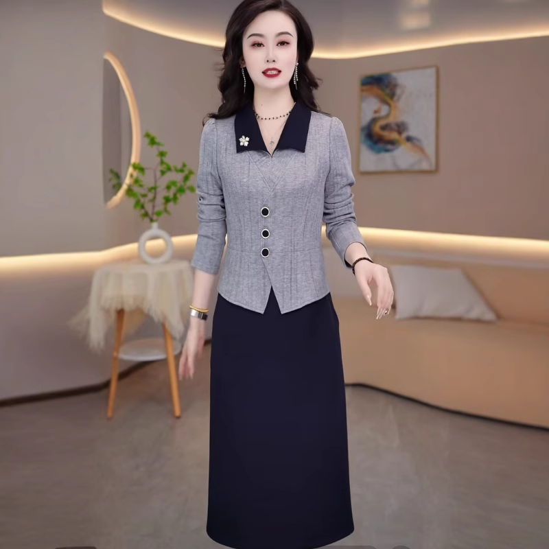 15446-Đầm Body suông dáng peplum cổ bẻ xám xanh ( lụa mịn)_thumbnail_0