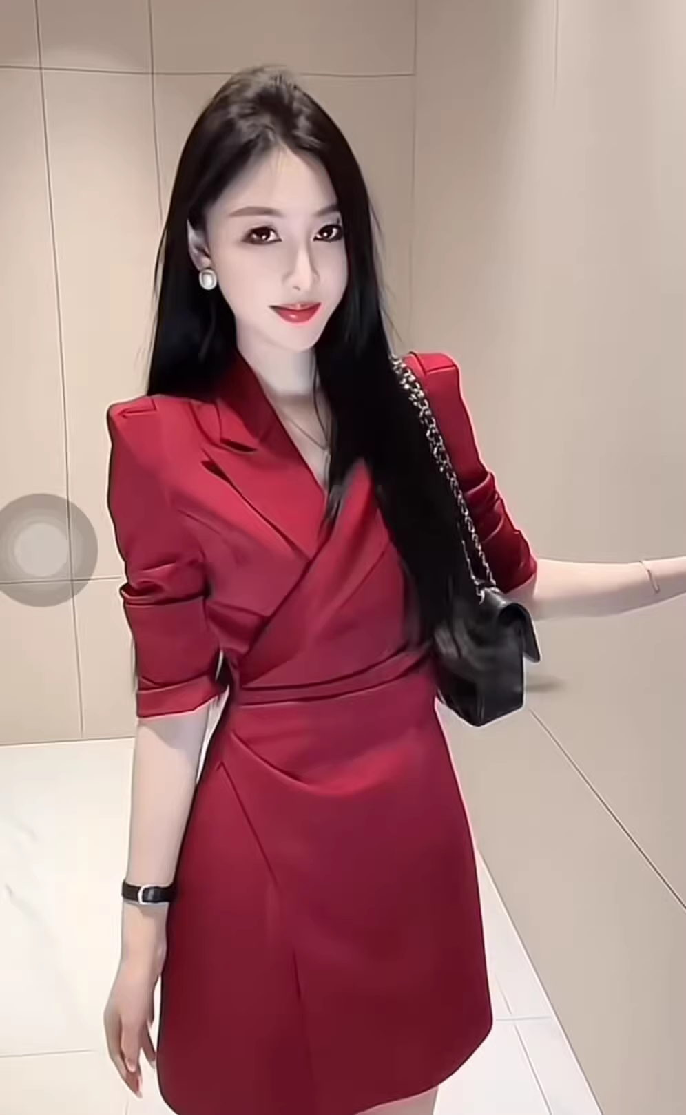 15893-Đầm tiệc đỏ cổ vest đắp chéo tay lở (chéo nhật)_thumbnail_0