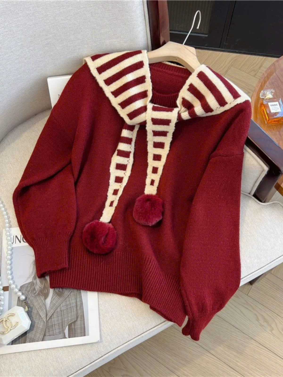 Áo len khăn cục bông_thumbnail_2