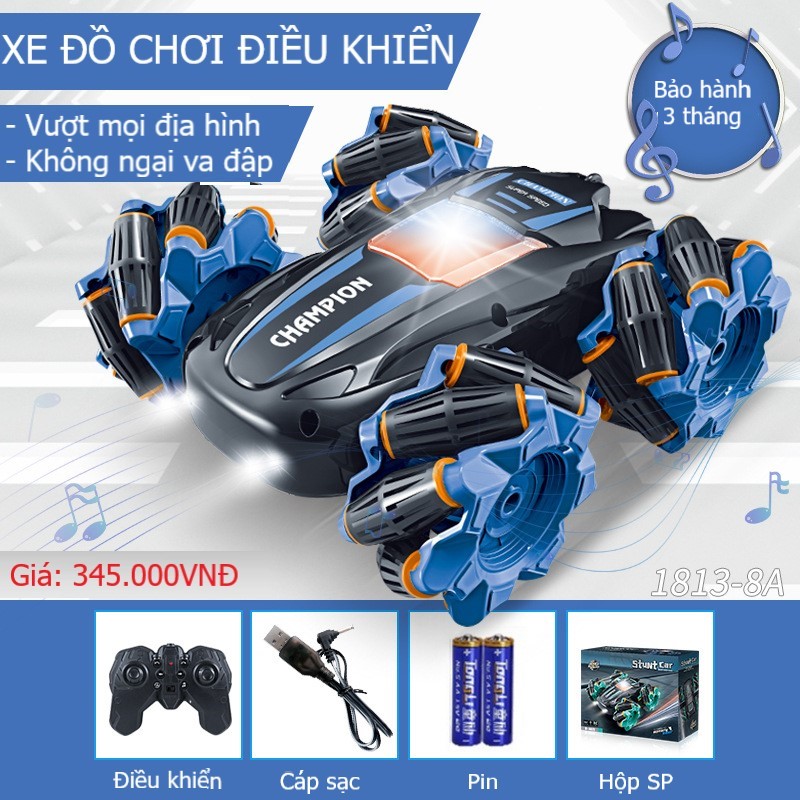 Đồ chơi Xe Oto Điều khiển từ xa xanh dương