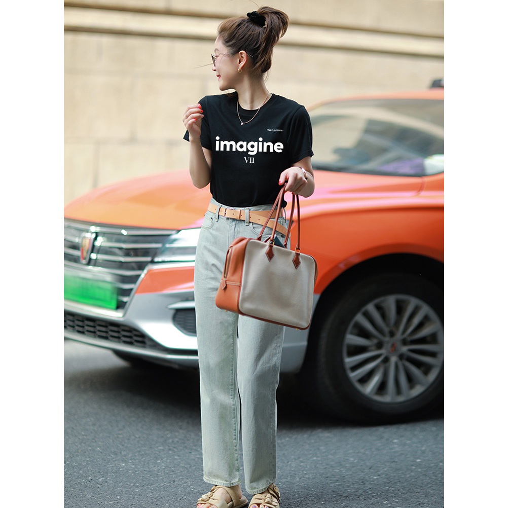 Áo thun nữ form vừa lịch sự dễ phối đồ regular ARD973 Miucho Chic in mix_thumbnail_4