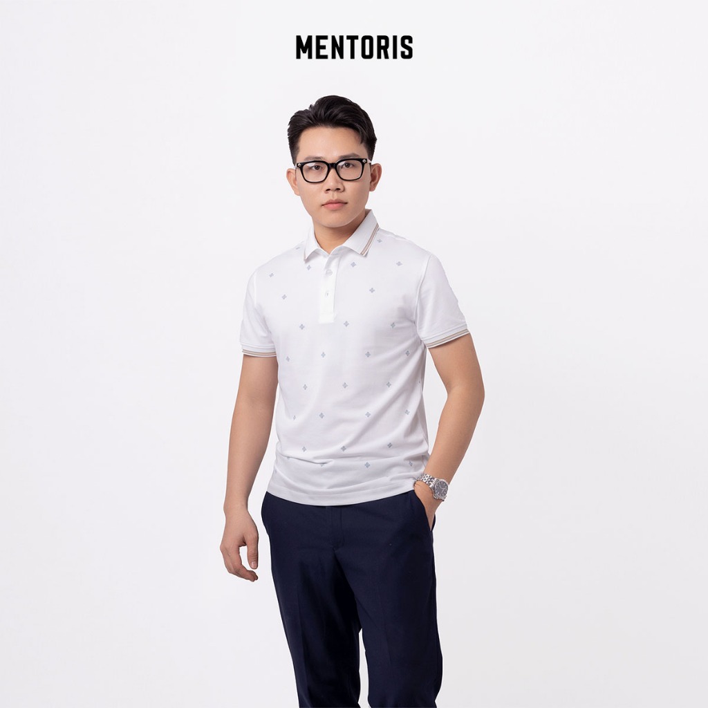 Áo Polo Nam Hoạ Tiết Vải Coolmax Lacooste MPS209S