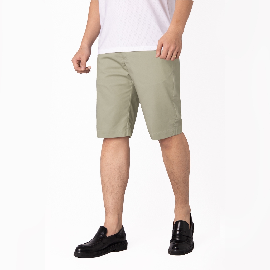 Quần Short nam KaKi Cao Cấp, dệt hoạ tiết caro MKS202R_thumbnail_3