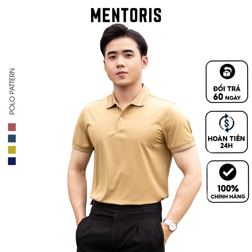 Áo Polo Nam Mentoris, Mẫu Sọc Cao Cấp, bản Polo Premium Basic,  Dễ Phối Đồ, Mẫu Mới Nhất 2023 MPL30_thumbnail_9