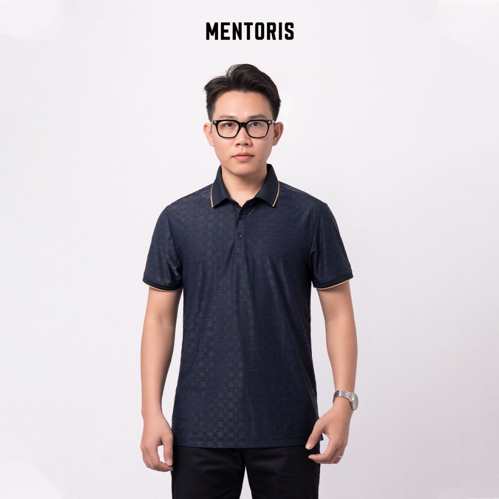 Áo Polo Nam Cao Cấp thun lạnh dệt caro MPS217R_thumbnail_3