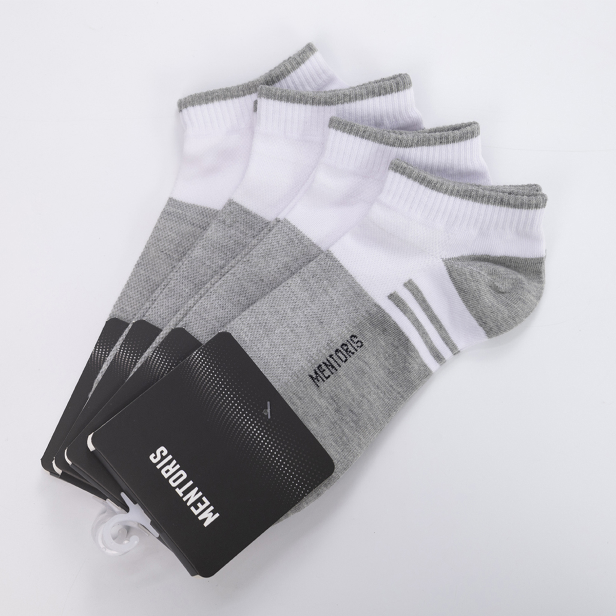 Tất nam cổ ngắn Mentoris Cotton RSP01_thumbnail_1