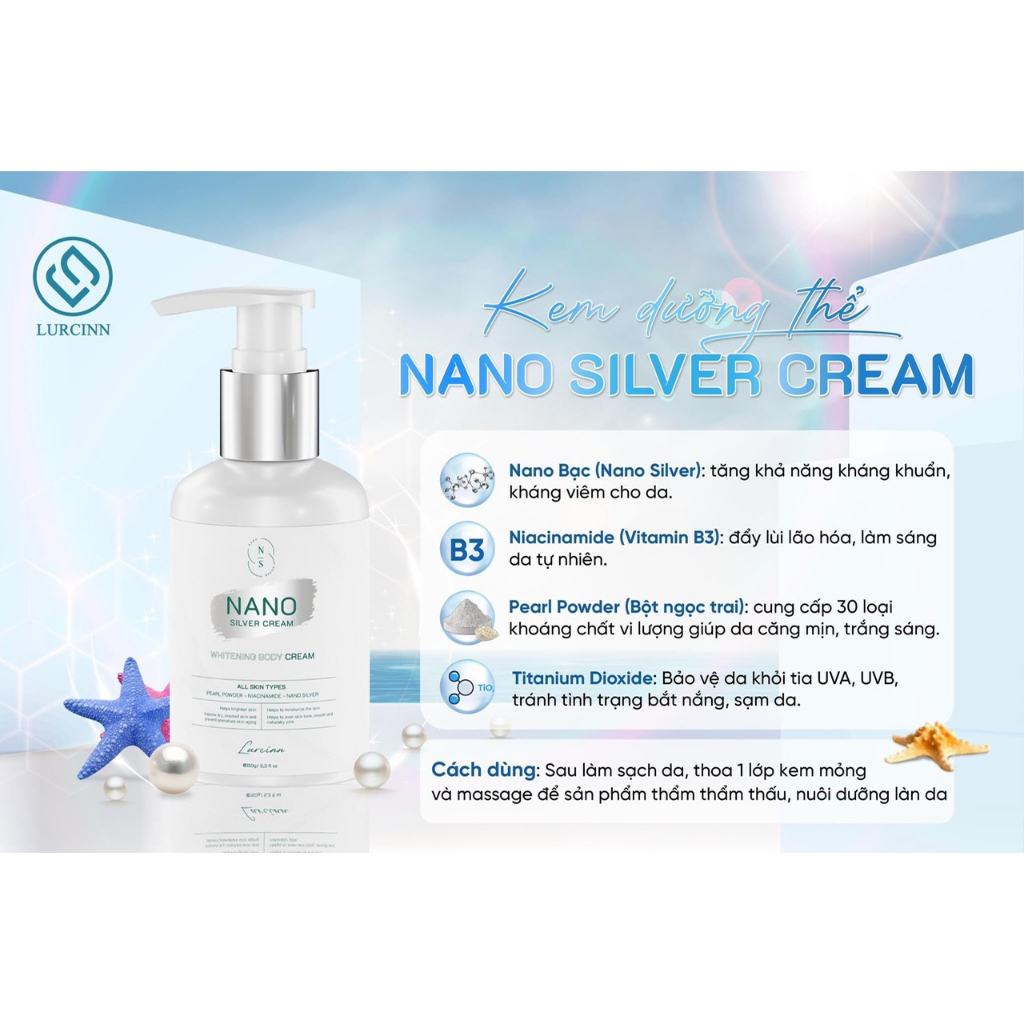 Kem Dưỡng Body Lurcinn - Nano Silver Cream 150g_thumbnail_2