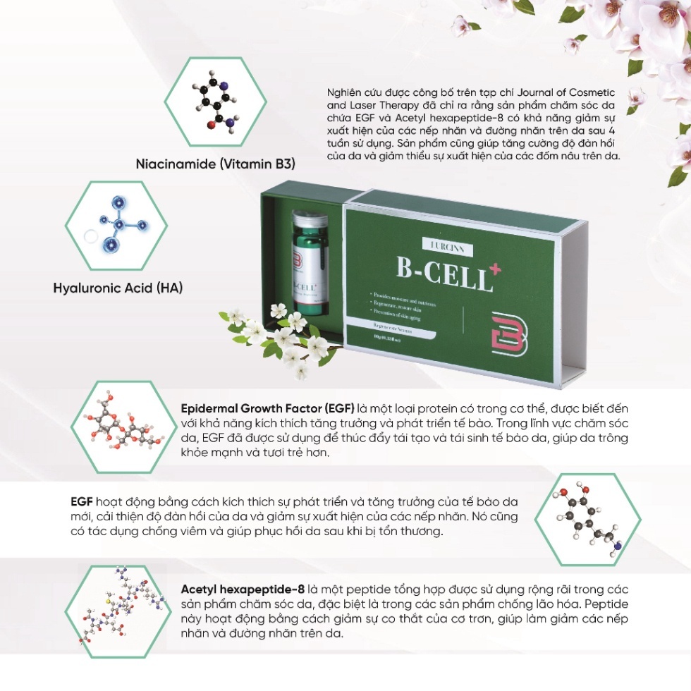 Serum phục hồi, Dưỡng Da Lurcinn B-CELL+ 10g_thumbnail_2