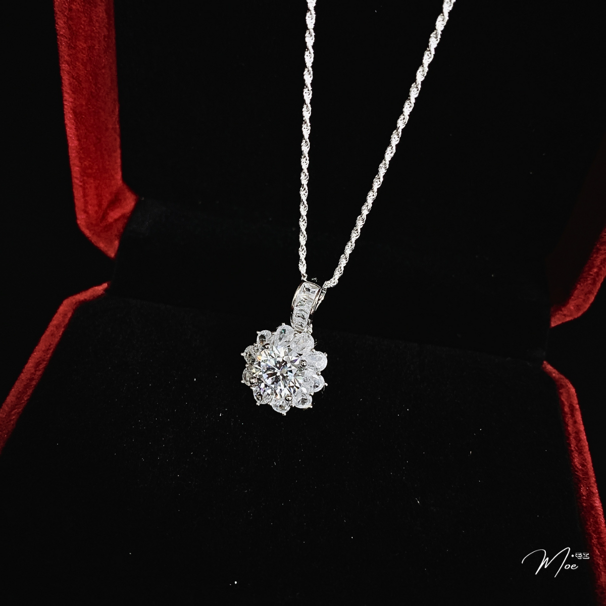 C61 - Combo hoa sen đá pha lê sang trọng