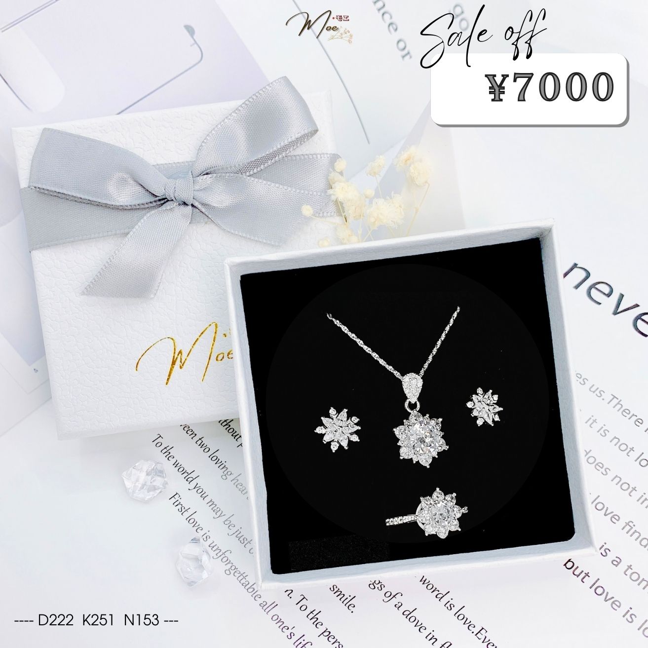 C60 - Combo hoa đá pha lê