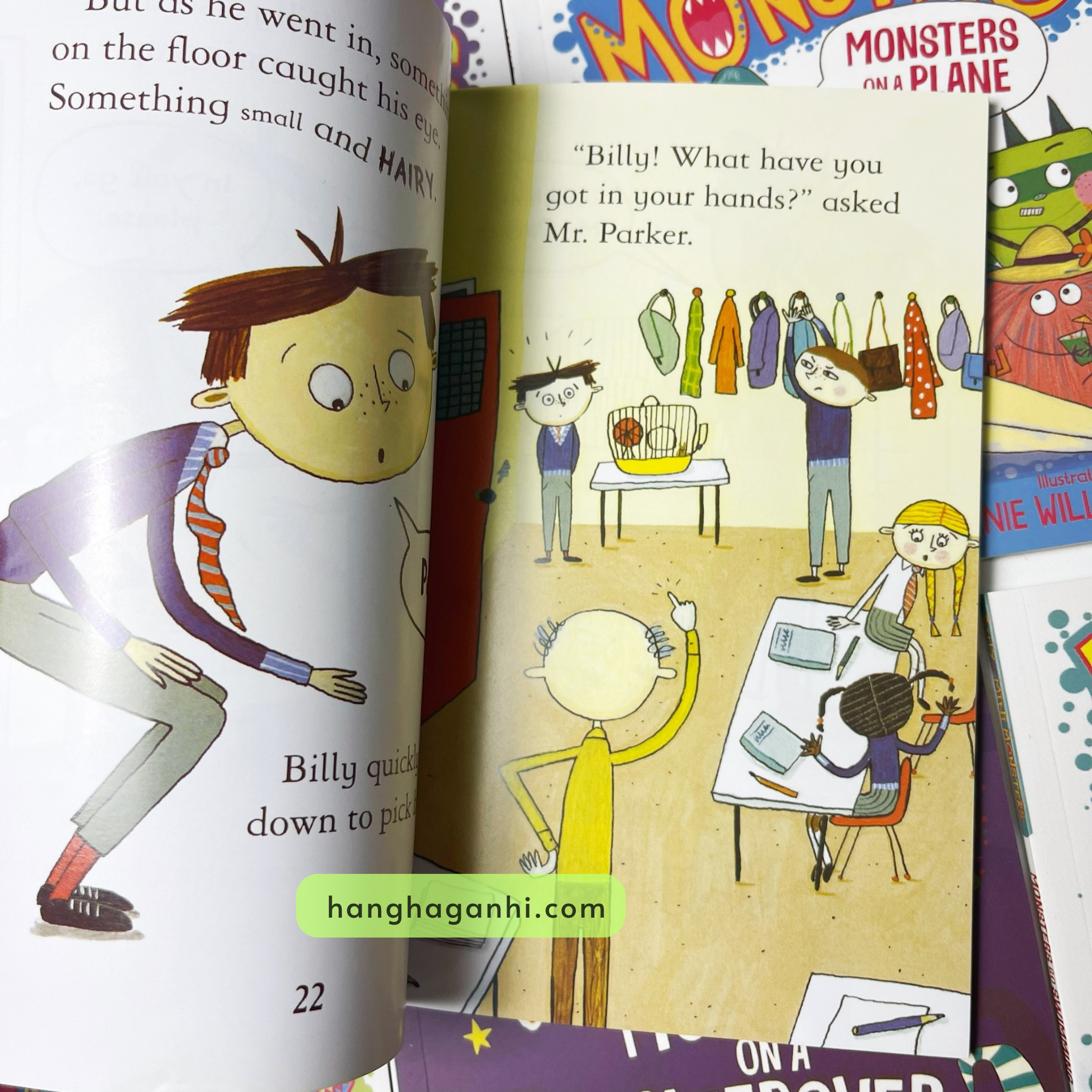 Billy and the Mini Monsters - Bộ 14 cuốn truyện Tiếng Anh cho bé, sách nhập khẩu nguyên seal, có file nghe_thumbnail_5