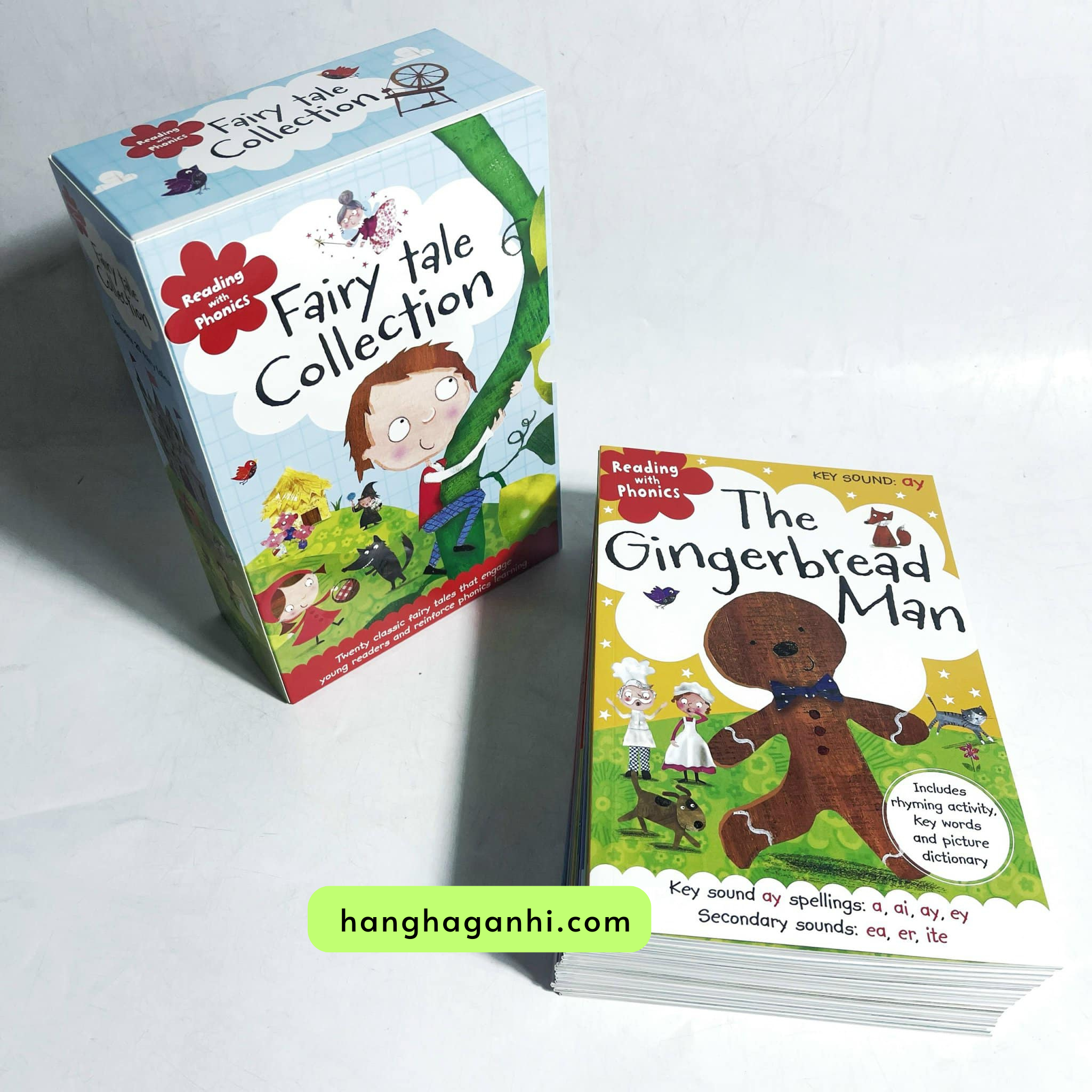 Reading with Phonics Fairy Tale Collection, bộ 20 cuốn sách nhập khẩu nguyên seal kèm file nghe_thumbnail_3