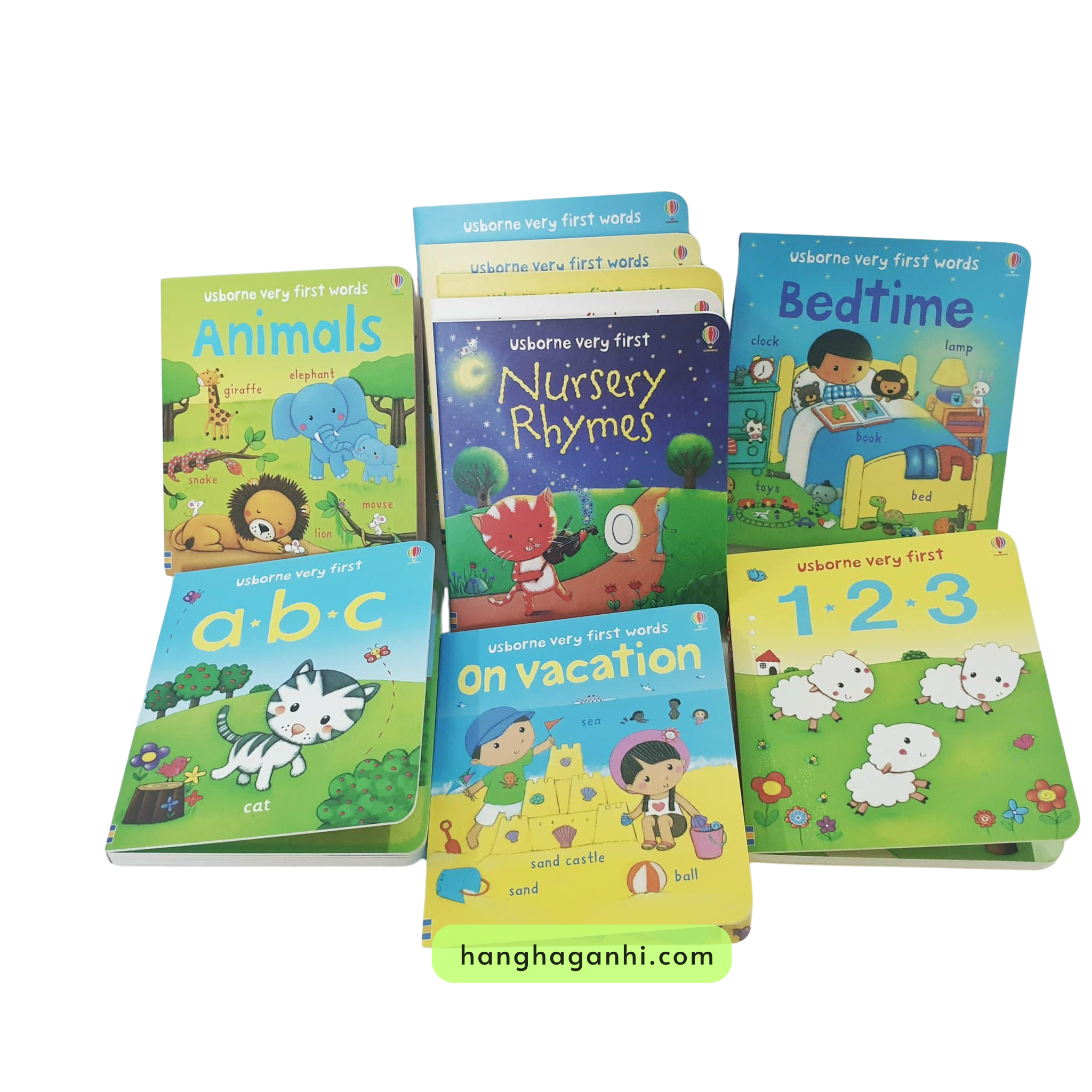 Usborne Very First Words - Bộ 10 cuốn truyện Tiếng Anh học từ vựng cho bé 0+, sách nhập khẩu nguyên seal, có file nghe_thumbnail_0