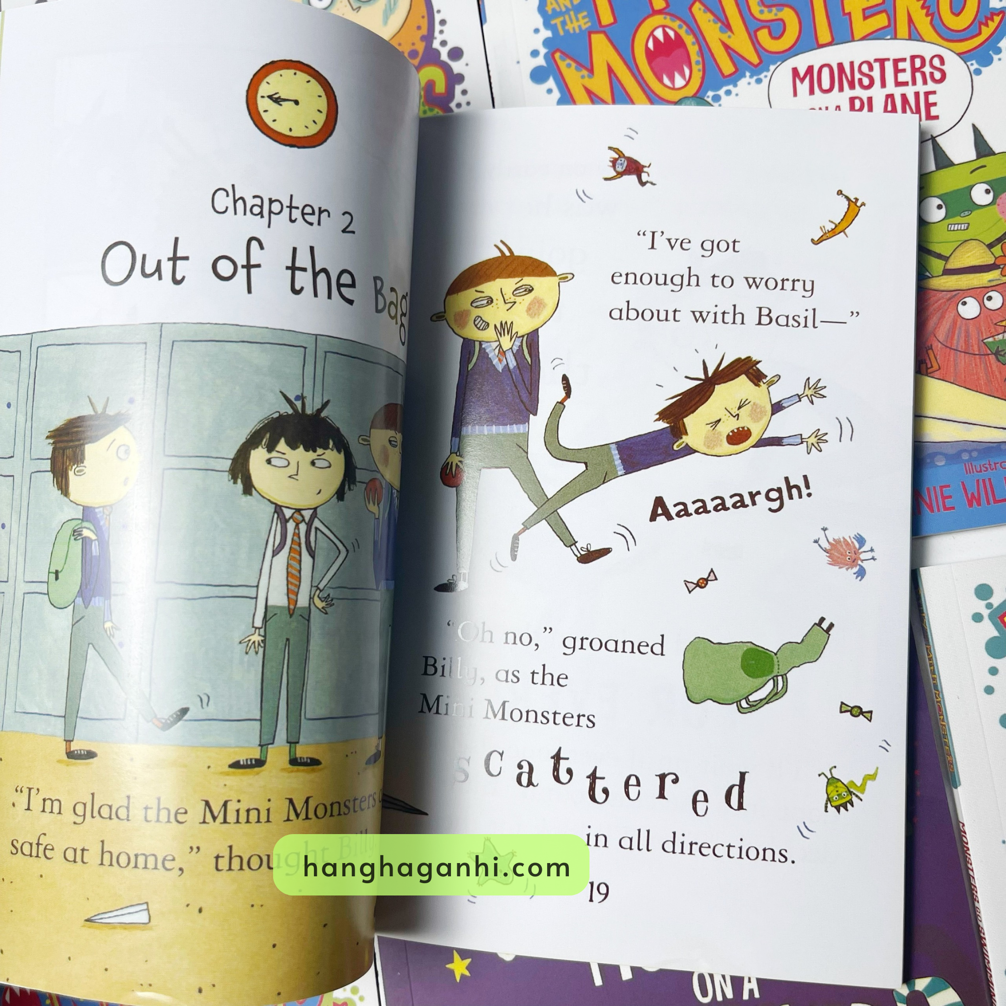 Billy and the Mini Monsters - Bộ 14 cuốn truyện Tiếng Anh cho bé, sách nhập khẩu nguyên seal, có file nghe_thumbnail_2