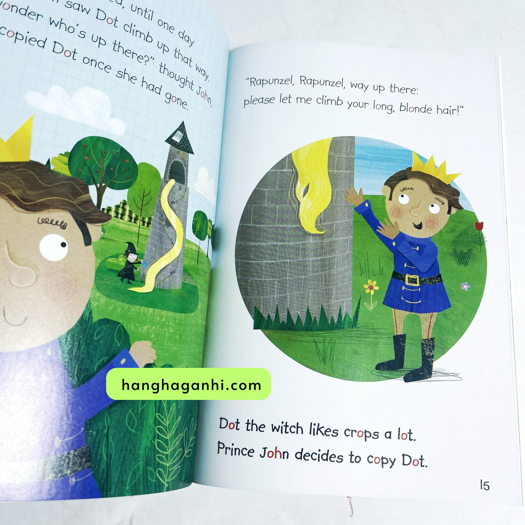 Reading with Phonics Fairy Tale Collection, bộ 20 cuốn sách nhập khẩu nguyên seal kèm file nghe_thumbnail_11