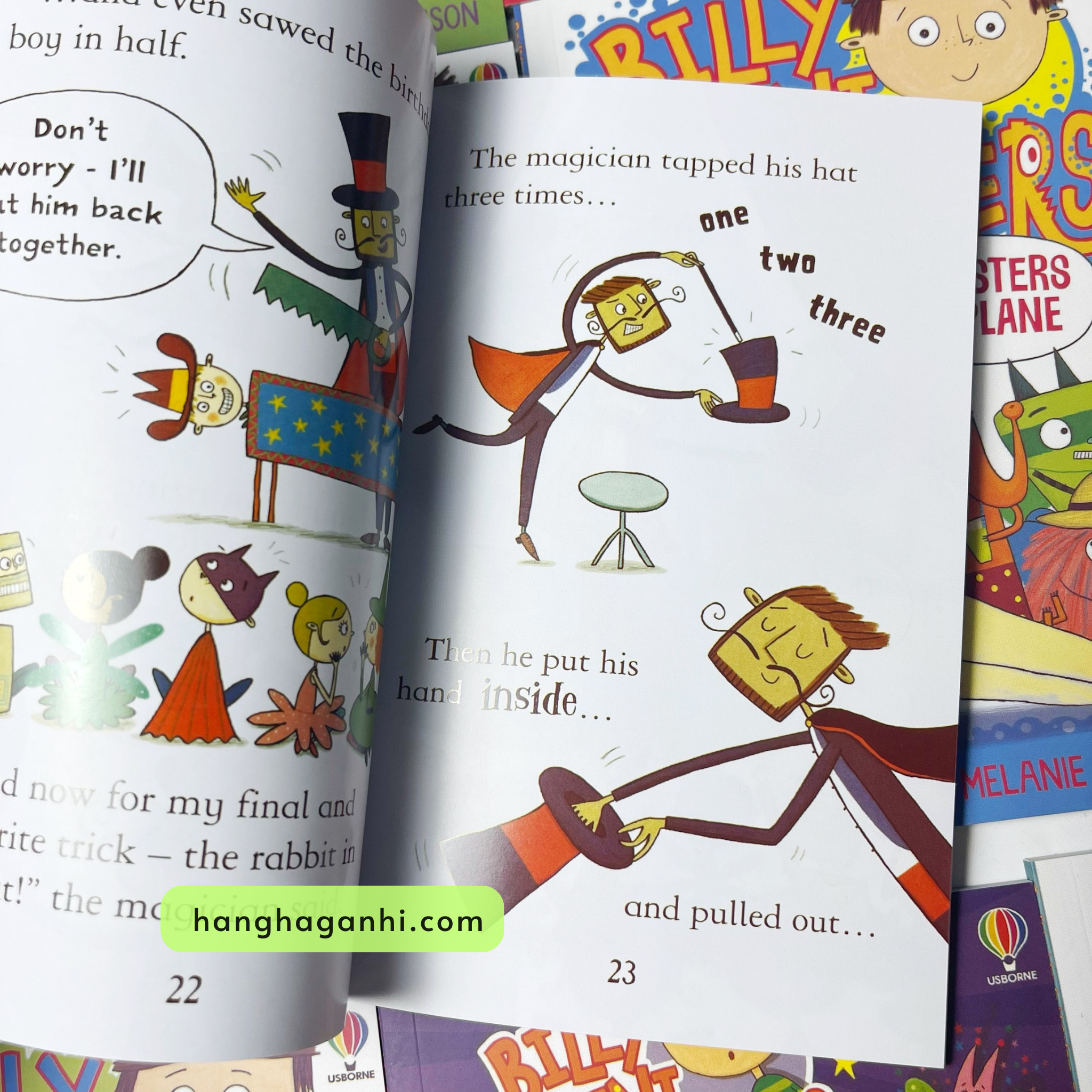 Billy and the Mini Monsters - Bộ 14 cuốn truyện Tiếng Anh cho bé, sách nhập khẩu nguyên seal, có file nghe_thumbnail_3