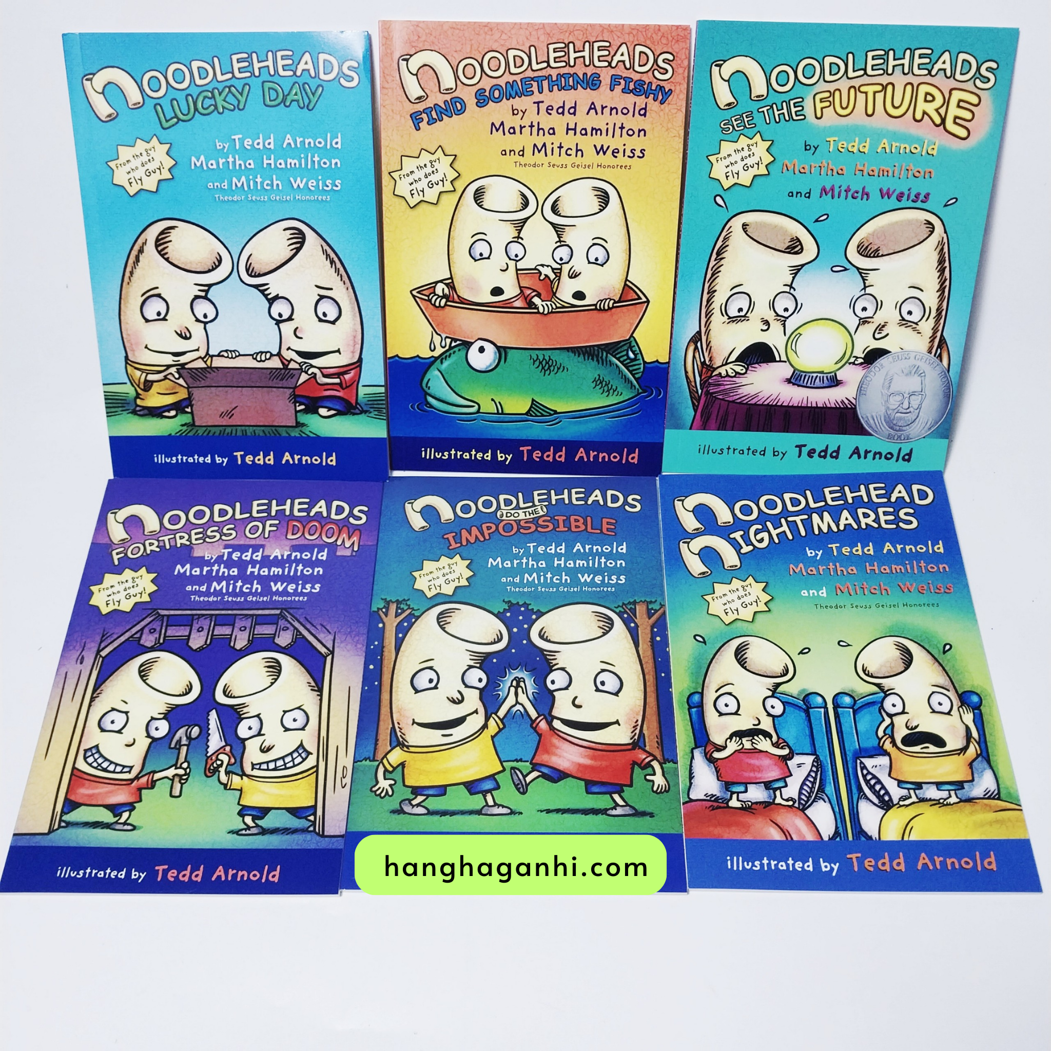 Noodleheads, anh em Mì nui - Bộ 6 cuốn truyện Tiếng Anh cho bé, sách nhập khẩu nguyên seal, có file nghe_thumbnail_0