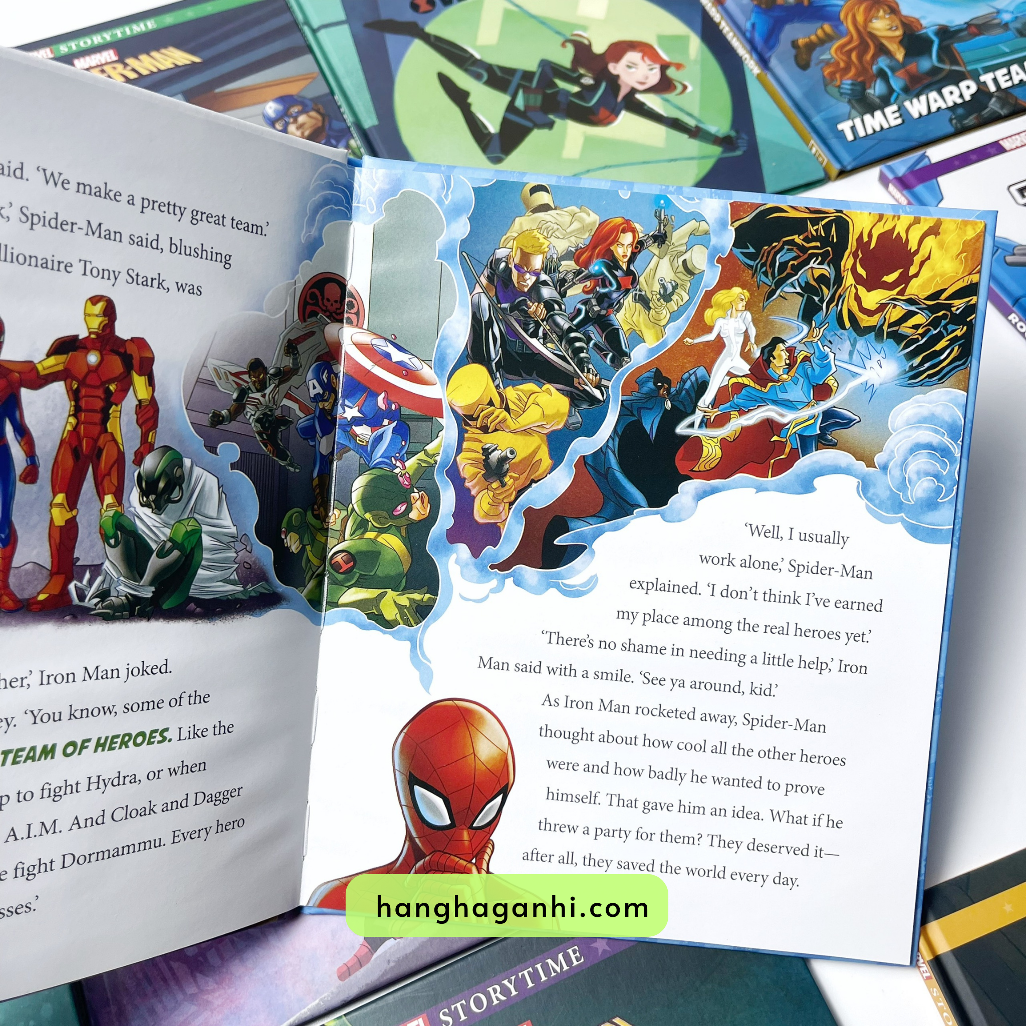 Truyện tranh Marvel Storytime Library - Bộ 20 cuốn truyện tranh Tiếng Anh cho bé, sách nhập khẩu nguyên seal_thumbnail_5