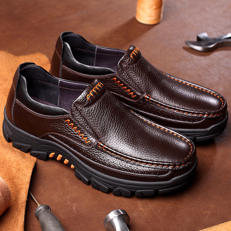 BG54 Giày Lười Da Bò_thumbnail_4