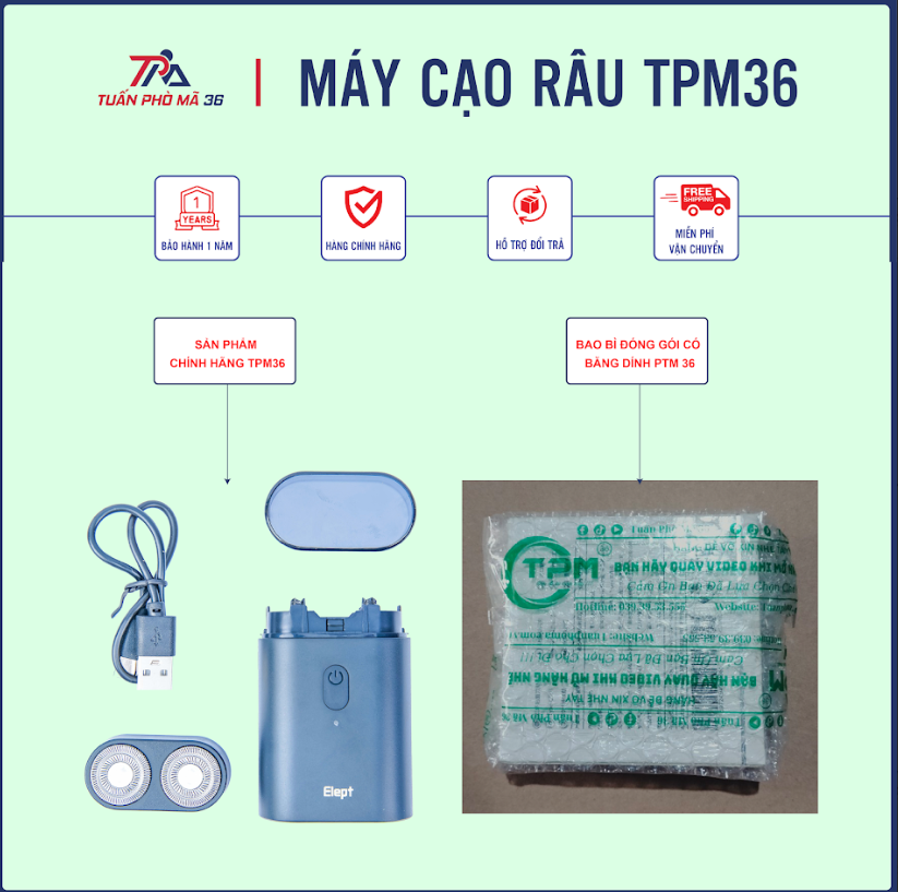 Máy Cạo Râu Mini cao cấp MN-585