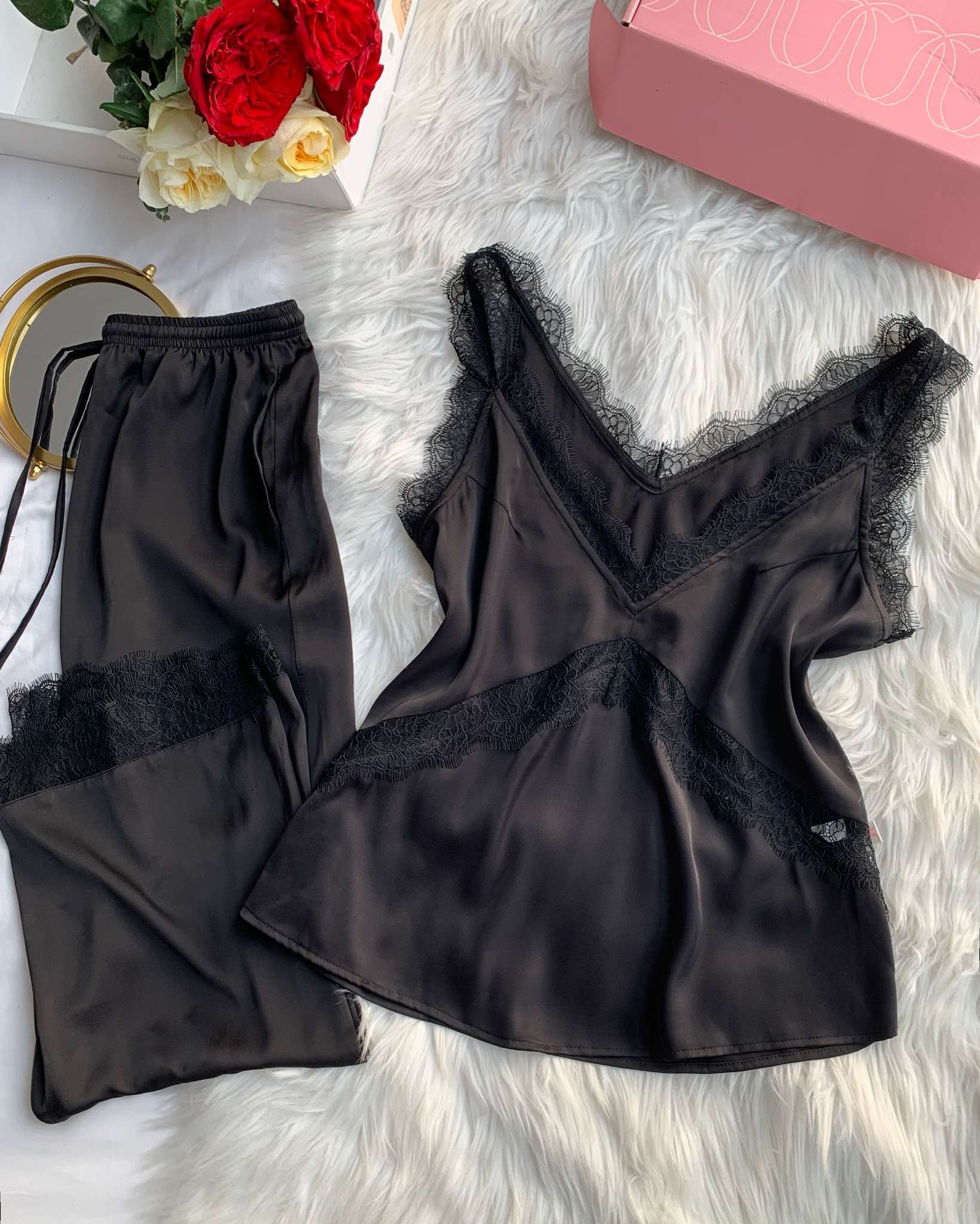 Bộ ngủ áo 2 dây, quần dài BN469_thumbnail_1