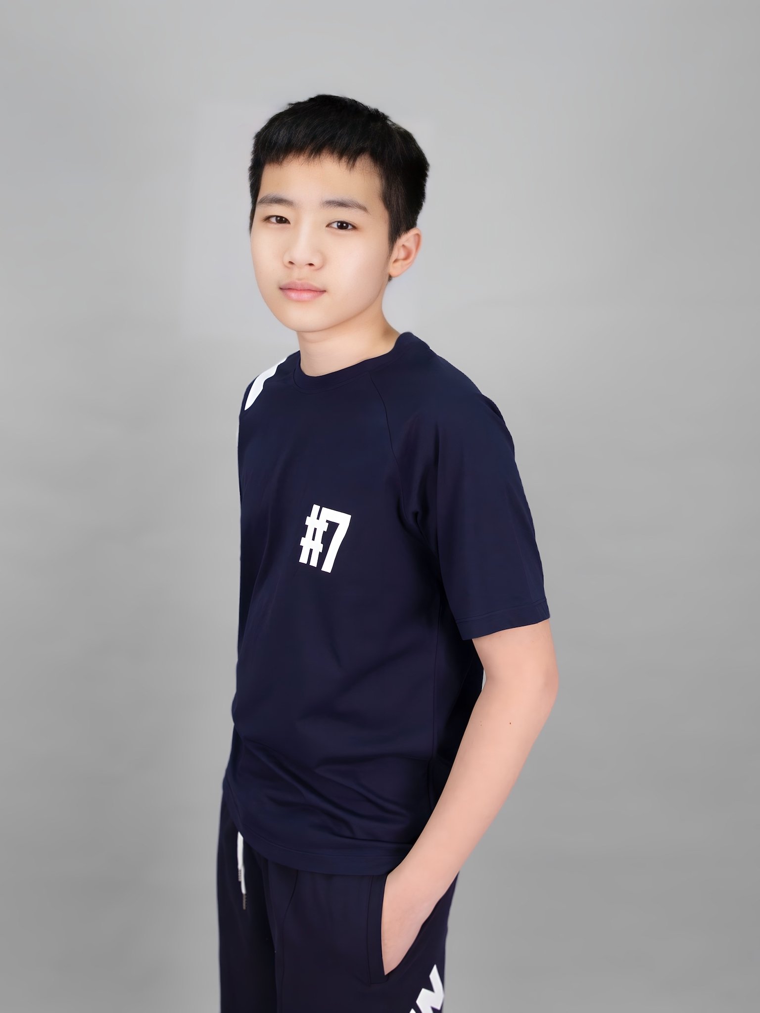 Áo phông navy tay phối trắng #7_thumbnail_2