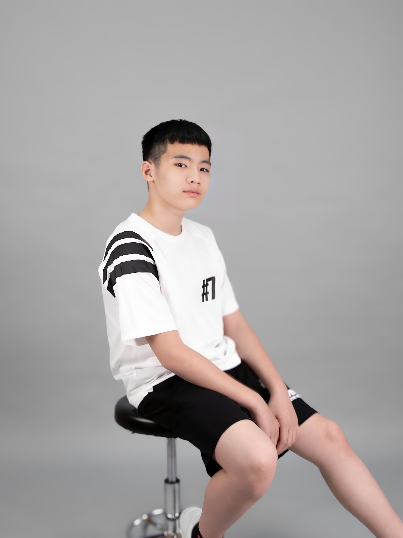 Áo phông trắng tay phối đen #7_thumbnail_1