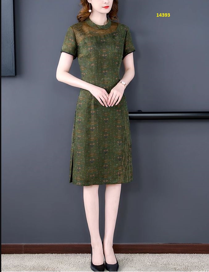 14393-Đầm sườn xám tay ngắn xẻ tà _thumbnail_7