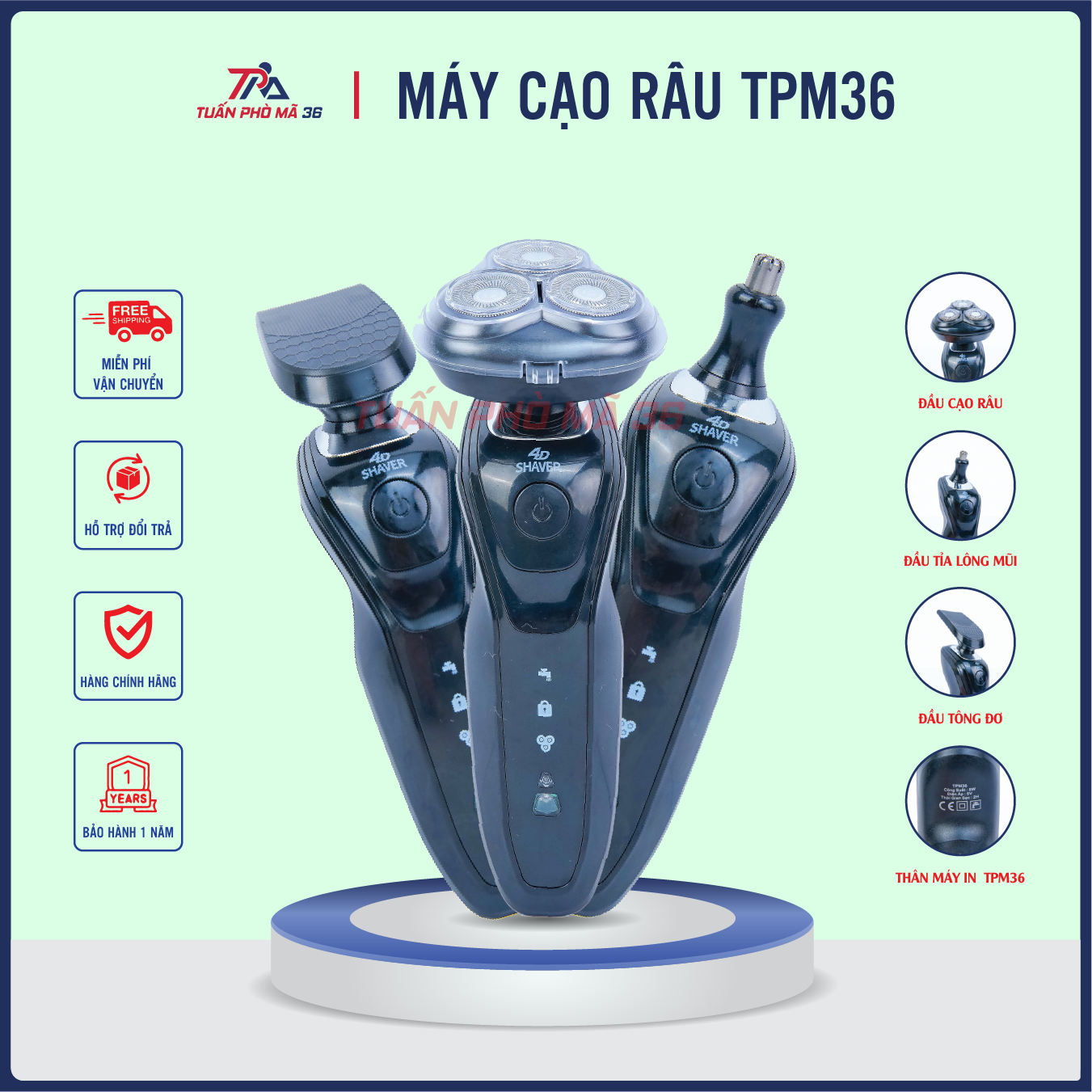 Máy cạo râu Mẫu Cơ Bản 1588_thumbnail_14