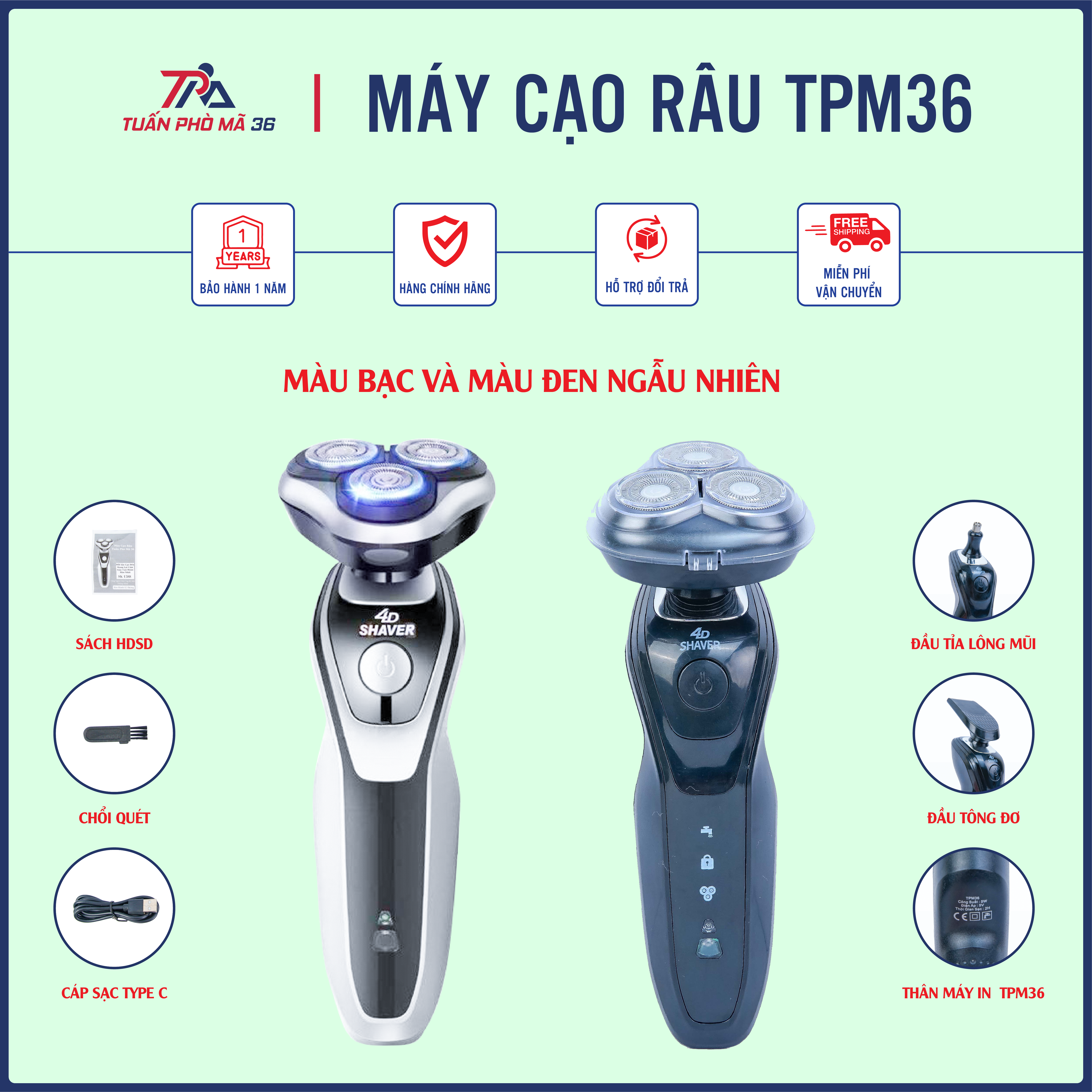 Máy cạo râu Mẫu Cơ Bản 1588_thumbnail_17