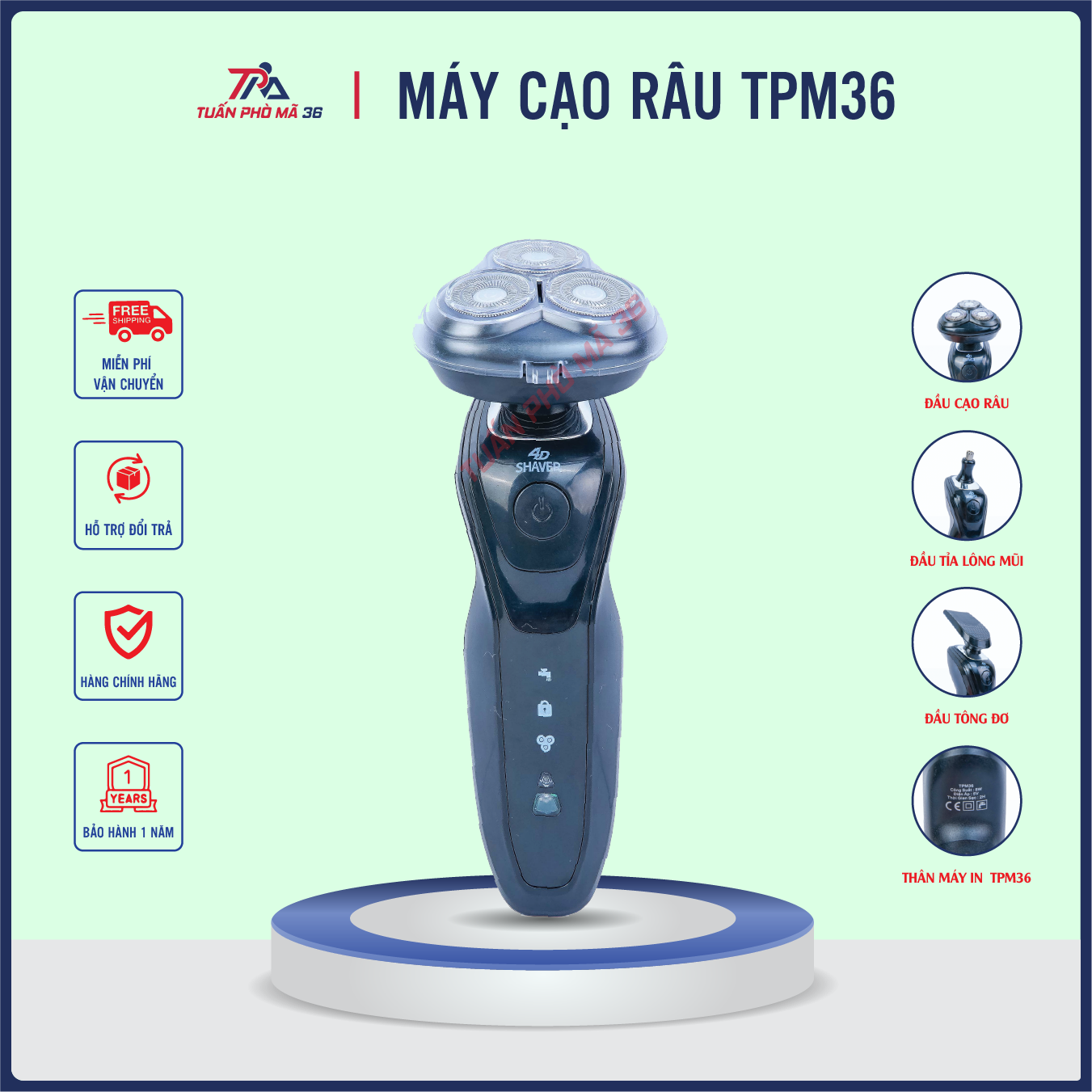 Máy cạo râu Mẫu Cơ Bản 1588_thumbnail_11
