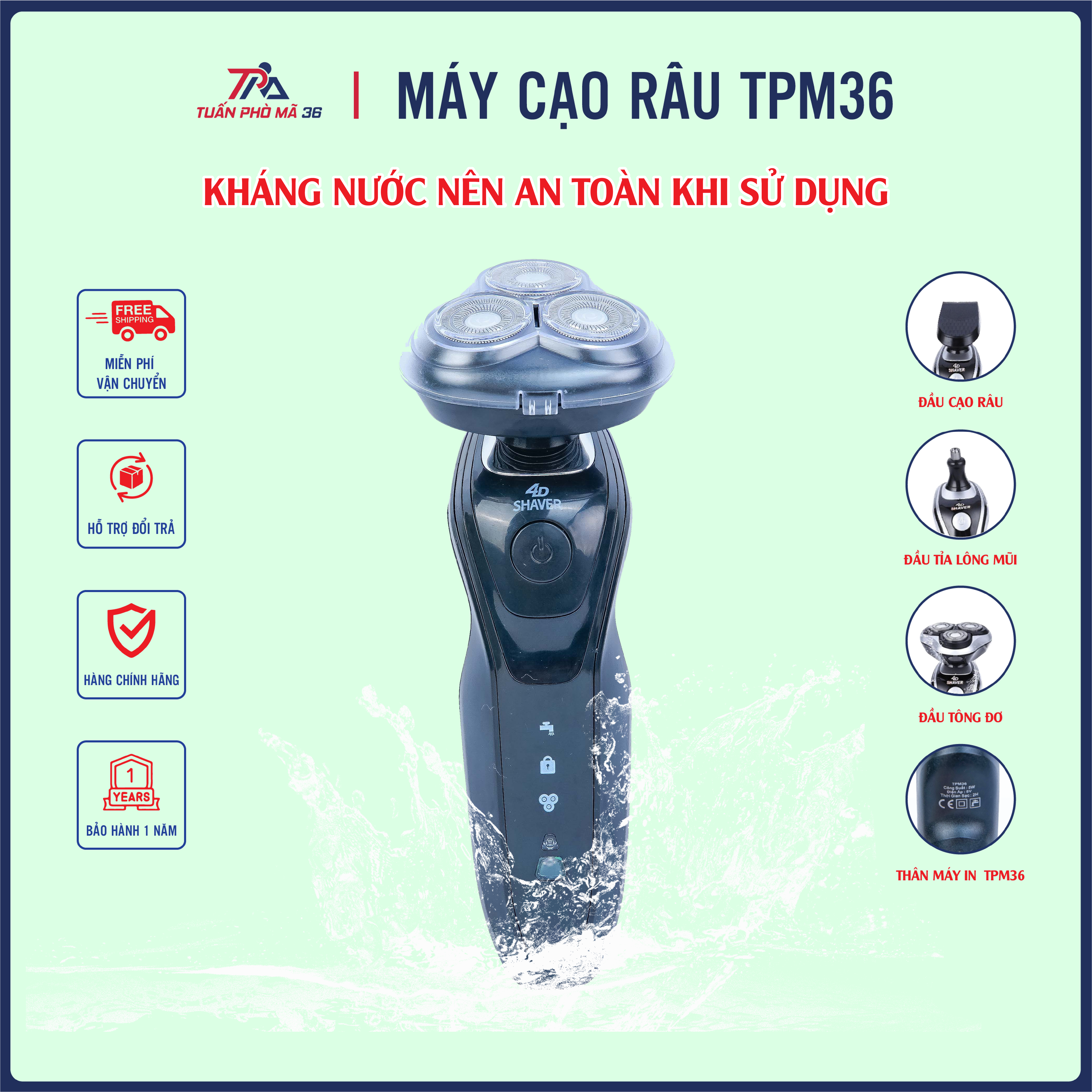 Máy cạo râu Mẫu Cơ Bản 1588_thumbnail_19