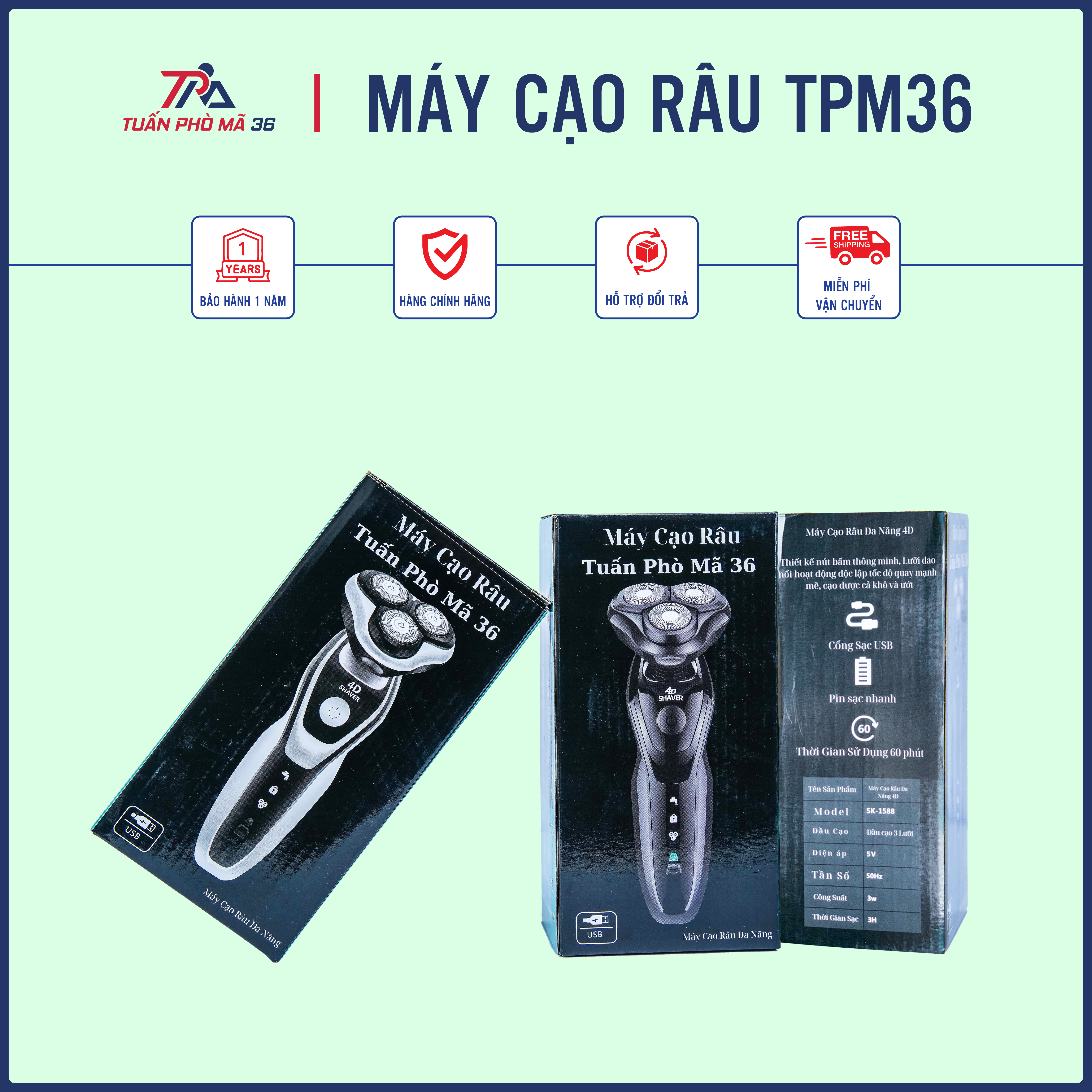 Máy cạo râu Mẫu Cơ Bản 1588_thumbnail_23