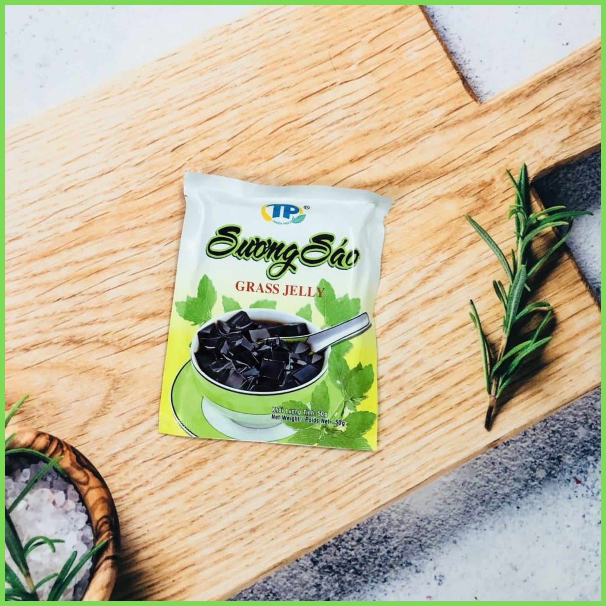 Bột sương sáo đen