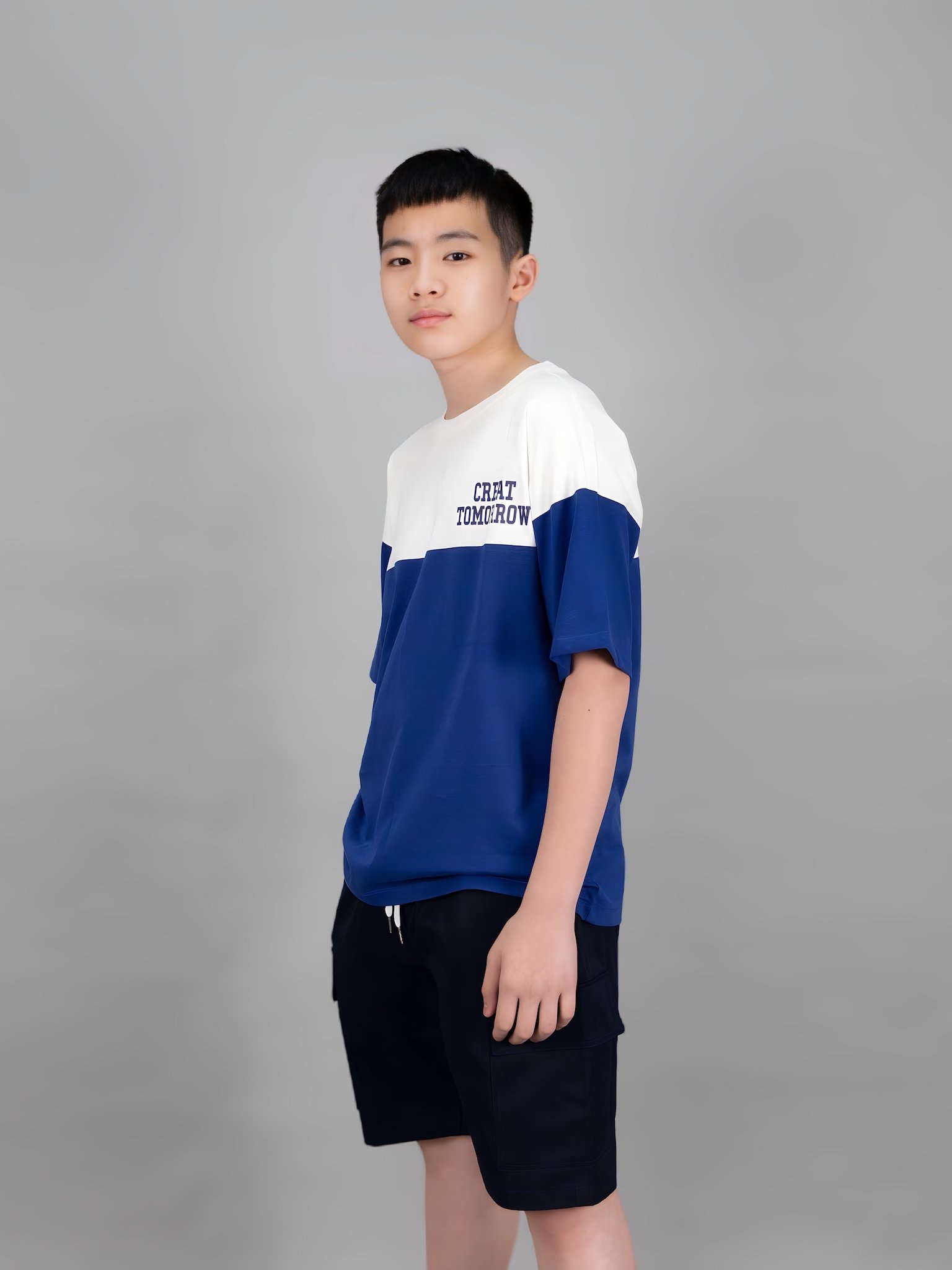 Quần short kaki navy túi hộp_thumbnail_6