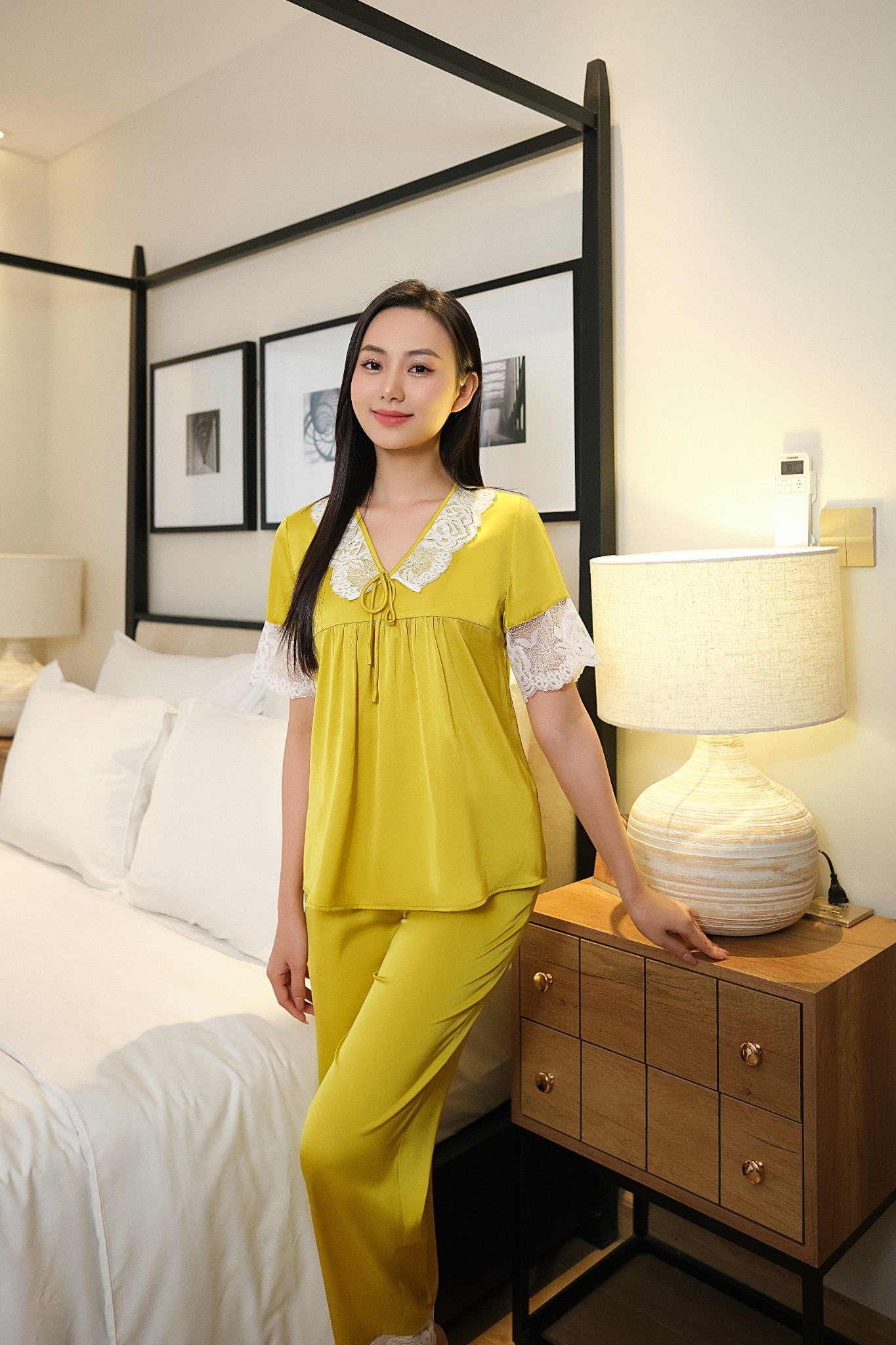 Bộ ngủ áo cộc tay, quần dài BN473_thumbnail_3