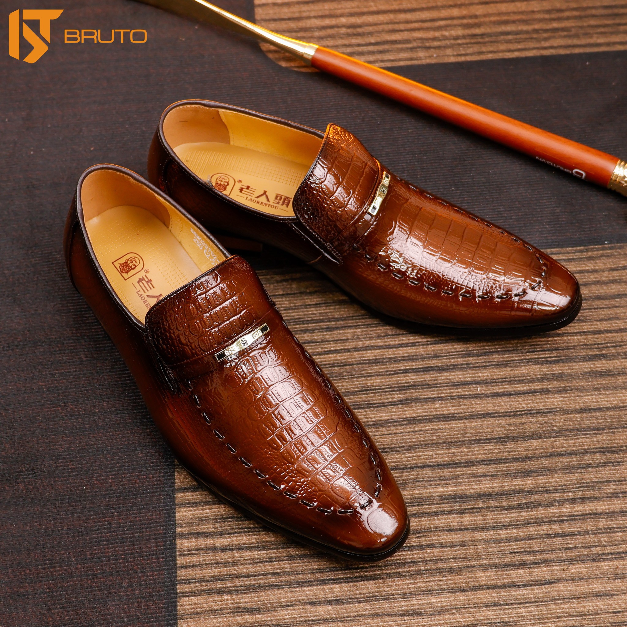 Giày Lười Công Sở Da Bò Cao Cấp G61_thumbnail_4