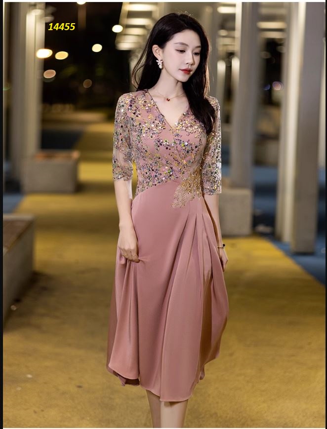14455-Đầm xòe dự tiệc phối kim sa lấp lánh_thumbnail_2