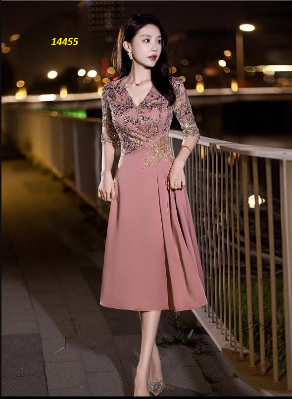 14455-Đầm xòe dự tiệc phối kim sa lấp lánh_thumbnail_0