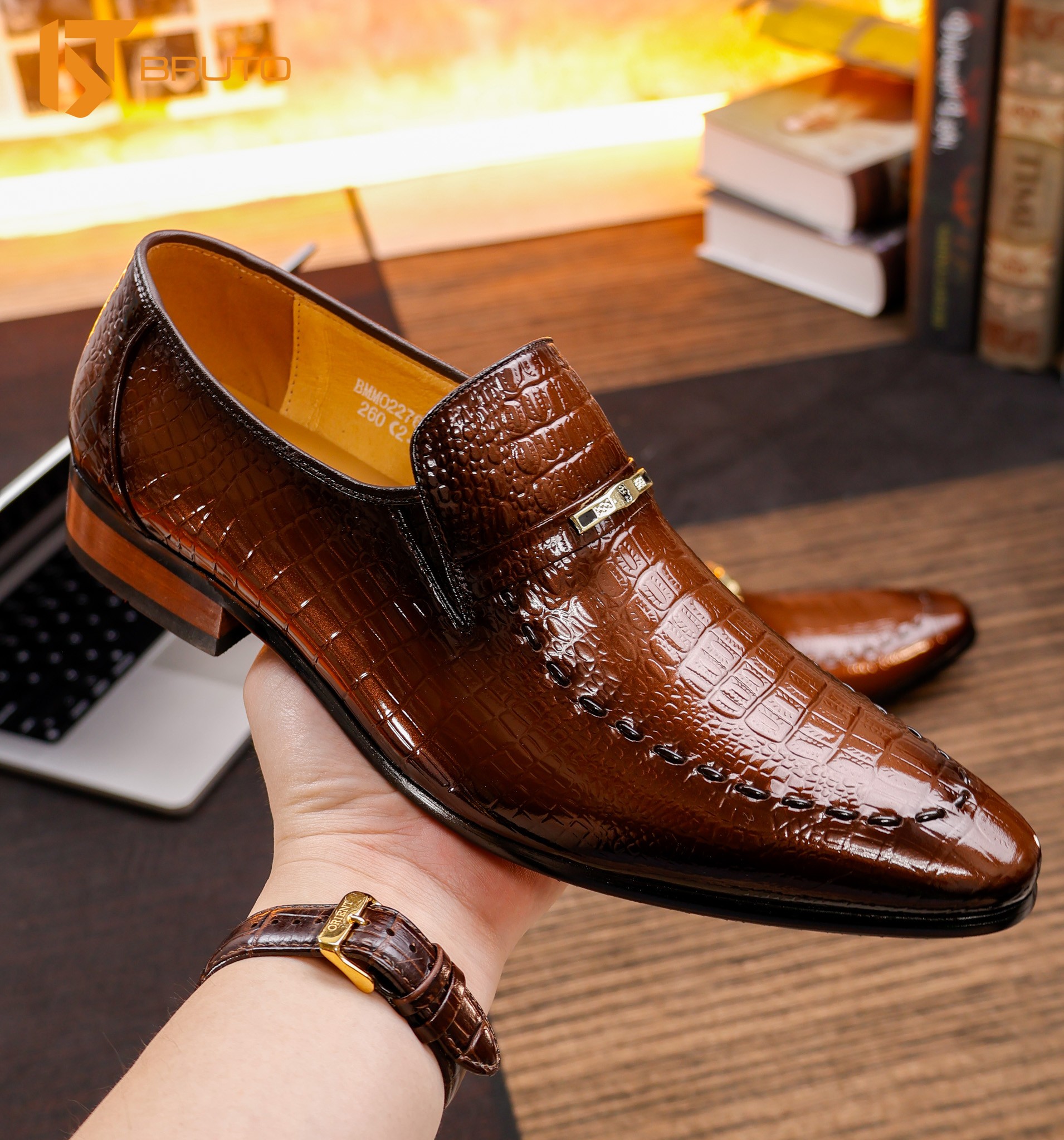 Giày Lười Công Sở Da Bò Cao Cấp G61_thumbnail_10